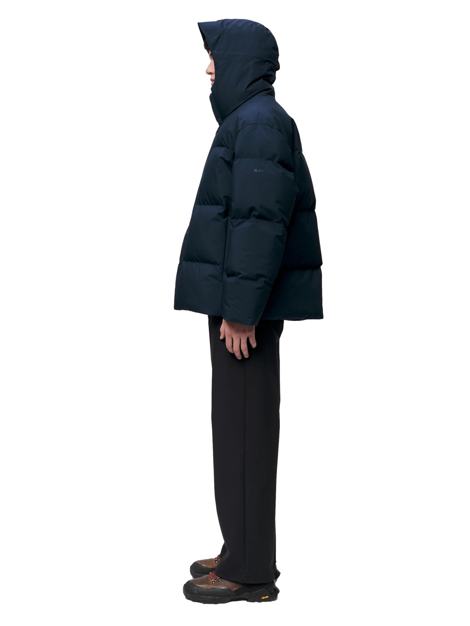 Blæst Grotli Down Jacket Dark Navy Jakke Marine