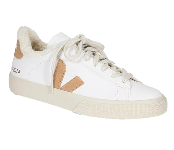 Veja Campo Winter Extra White Desert Sko Hvit Og Brun - modostore.no