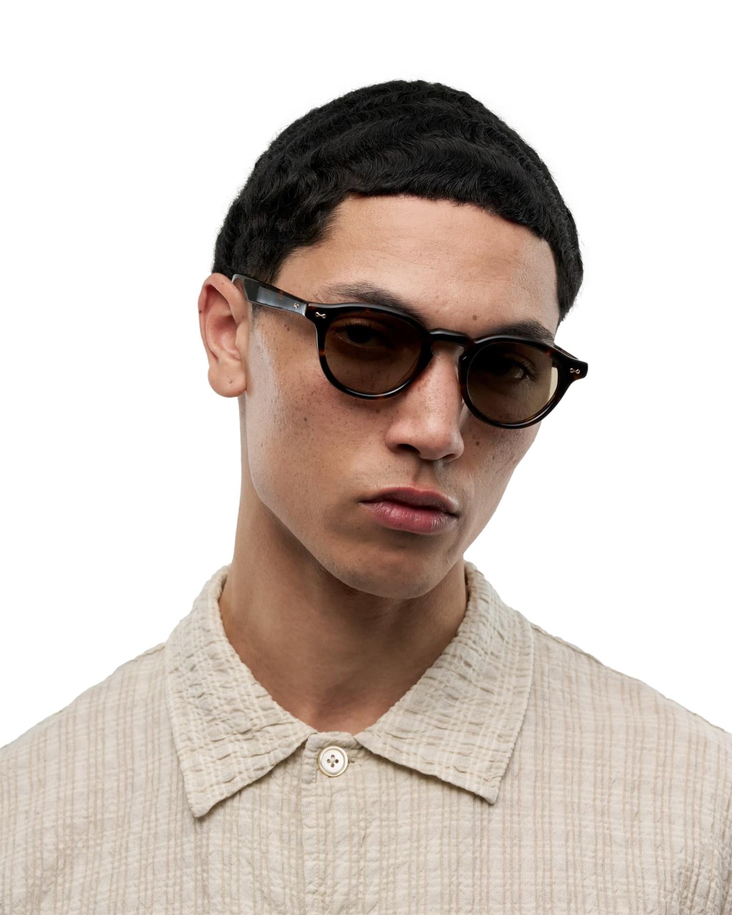 Chimi Eyewear Scope Deep Tortoise Solbriller Brun