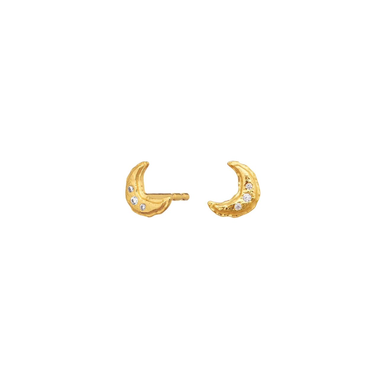 Maanesten Lunia Earrings Øredobber Gull
