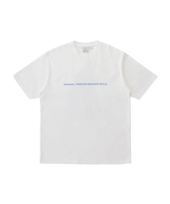 Gramicci STONEMASTERS TEE T-shirt Hvit
