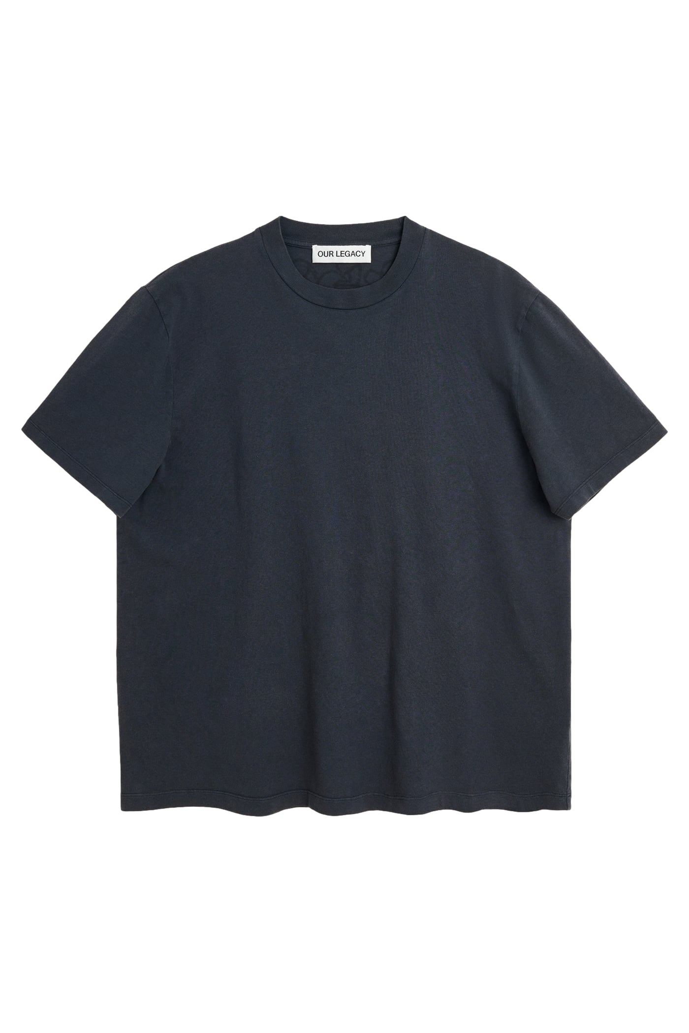 Our Legacy Box T-shirt T-shirt Vasket Sort