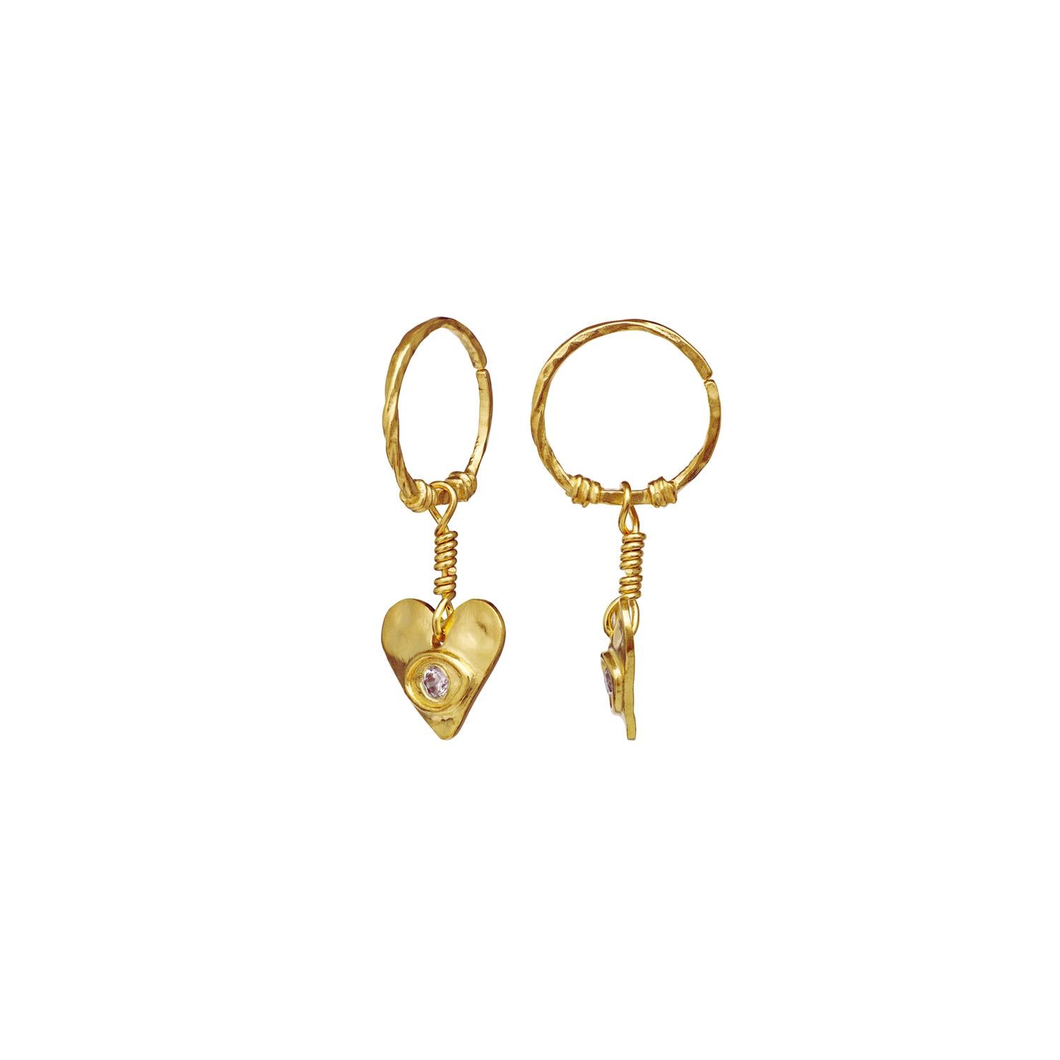 Maanesten Hestia earrings Øredobber Gull - modostore.no