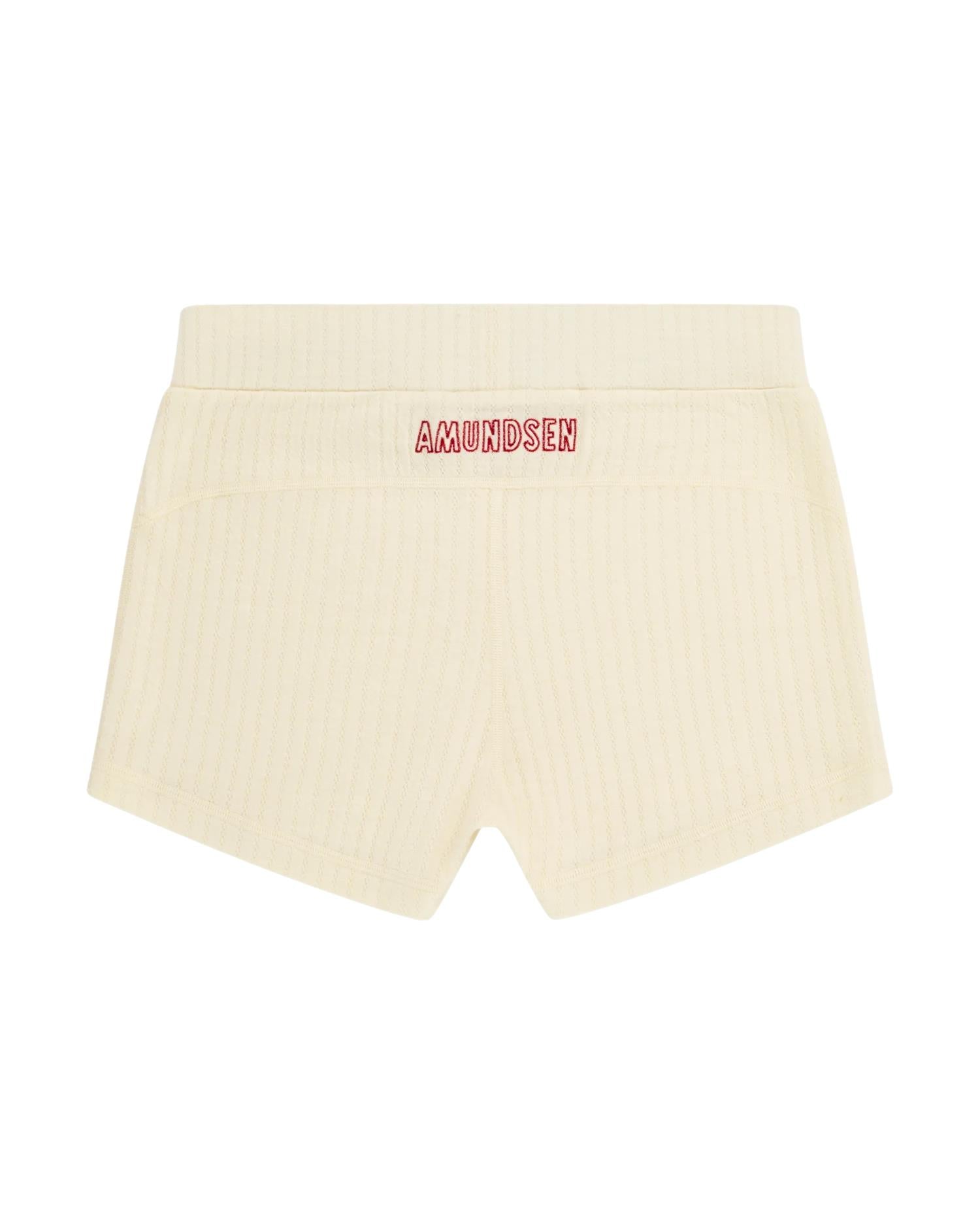 Amundsen Hero's Hide Boxers Womens Ullundertøy Off-White - modostore.no