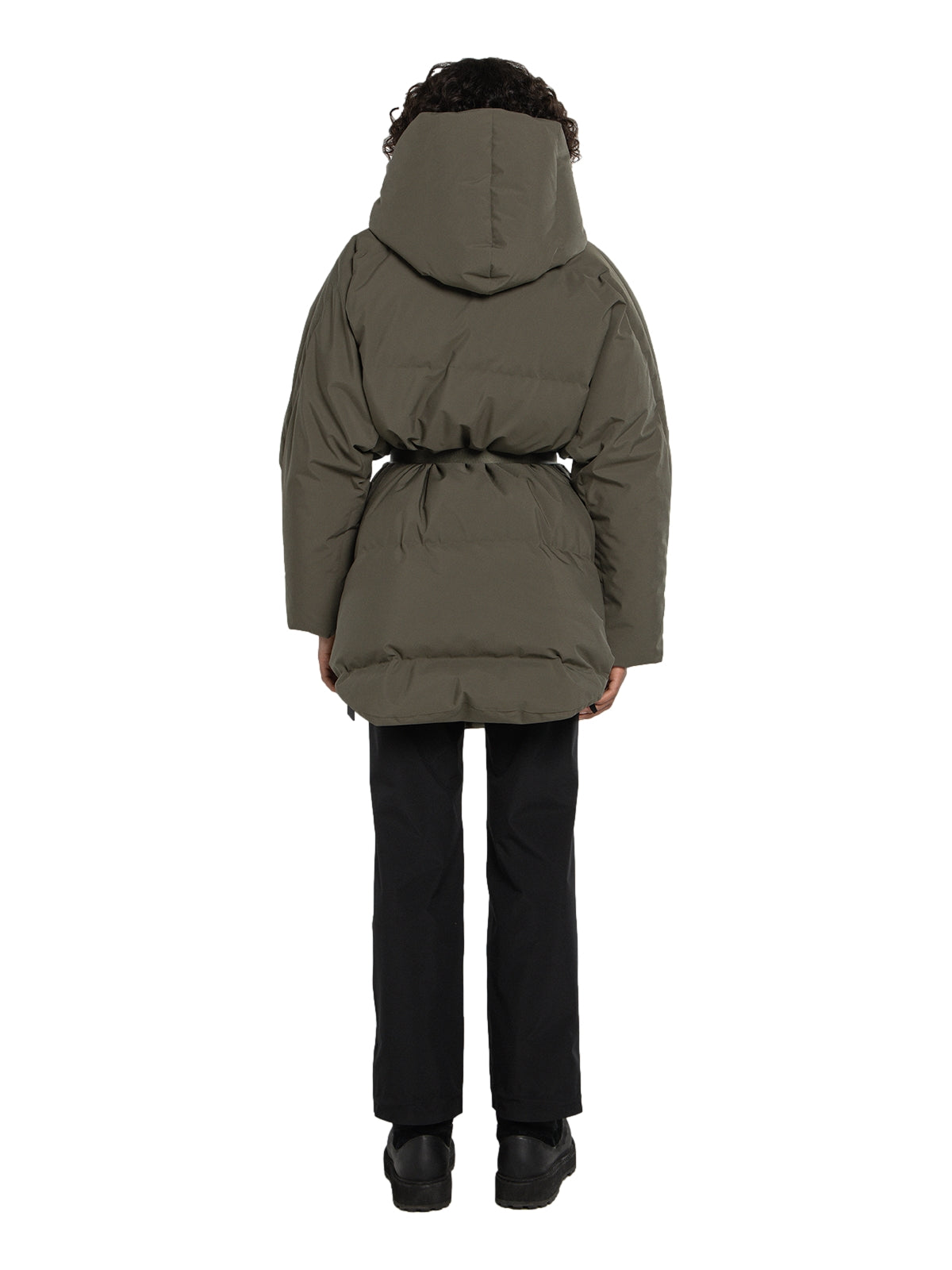 Blæst Spitsbergen Down Jacket Grape Leaf Jakke Oliven