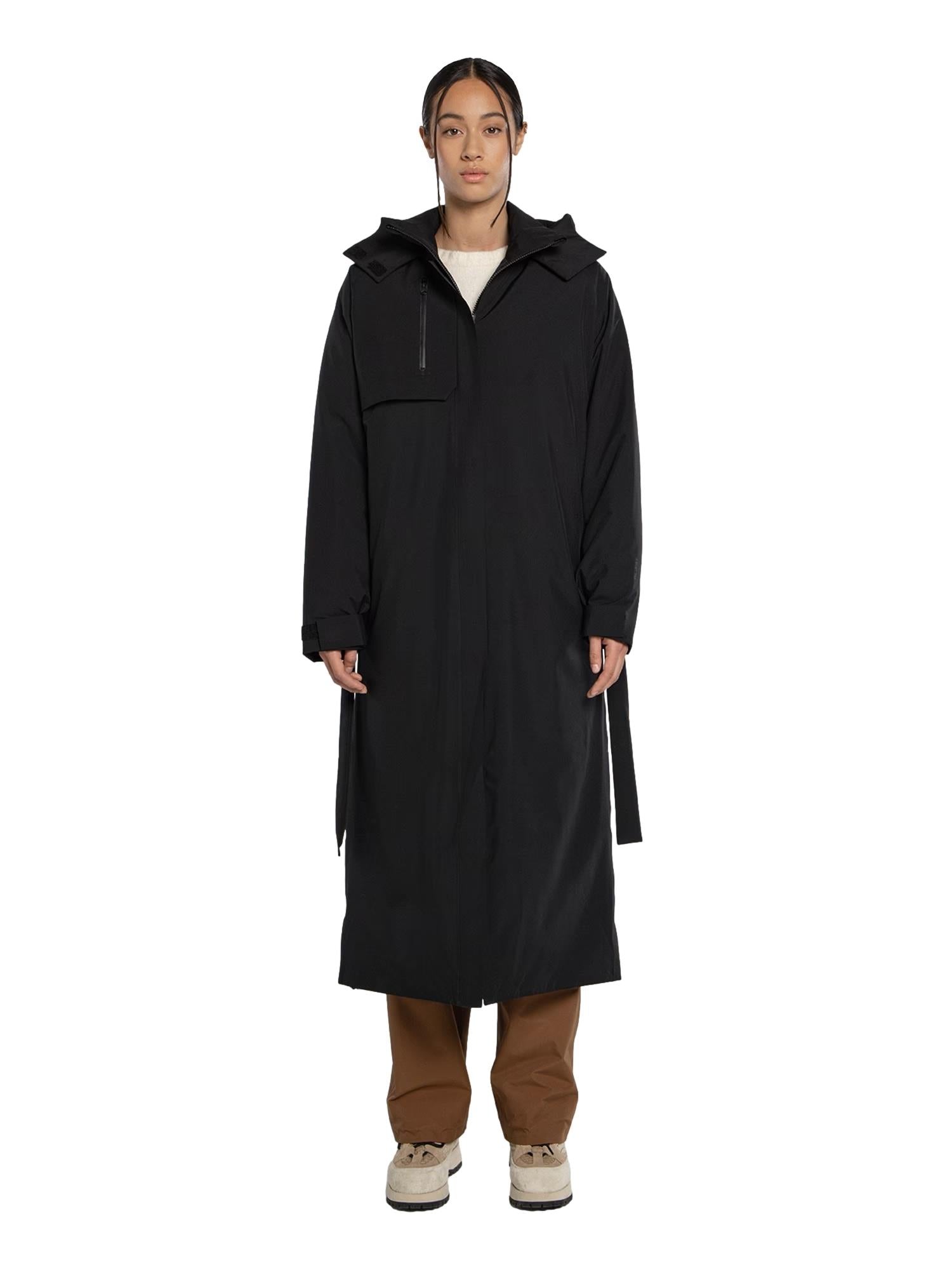 Blæst Åse Primaloft Coat Black Jakke Sort - modostore.no