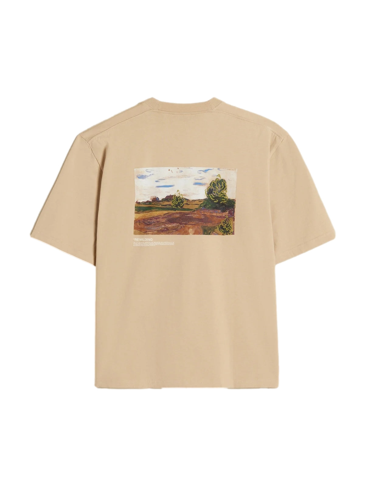 Holzweiler Ranger National Tee T-shirt Sand - modostore.no