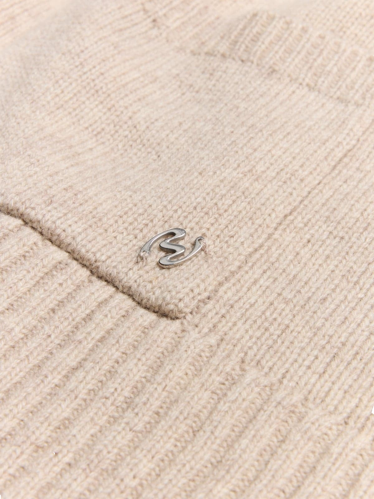 Holzweiler Julia Wide Cardigan Genser Beige
