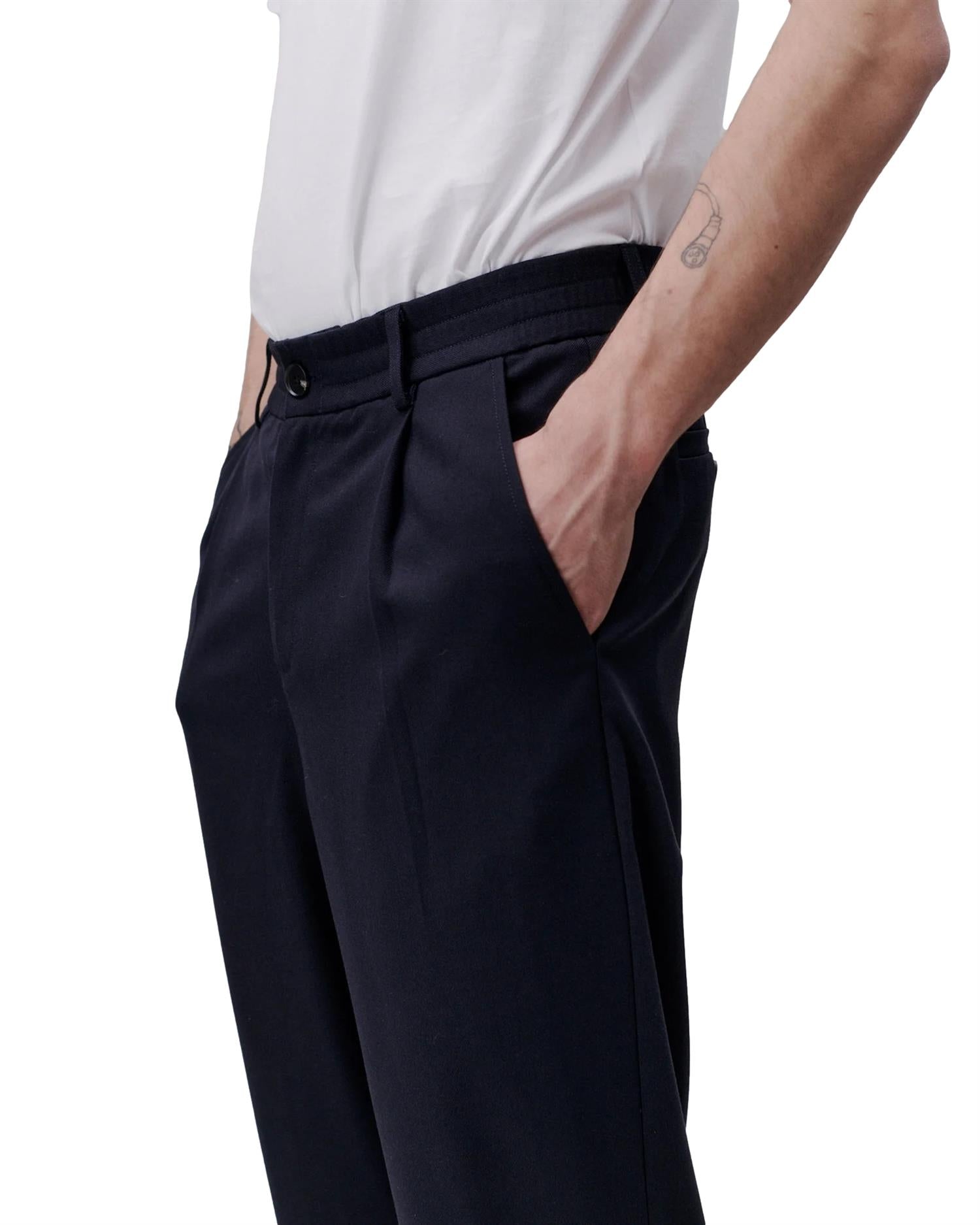 Libertine Libertine Smoke Bukse Marine - modostore.no