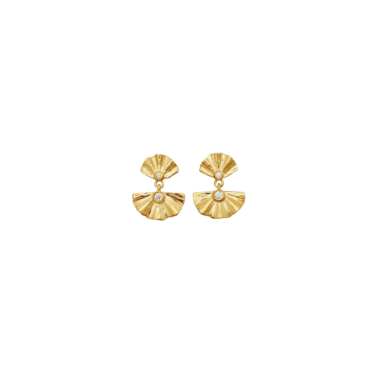 Maanesten Odile Earrings Øredobber Gull