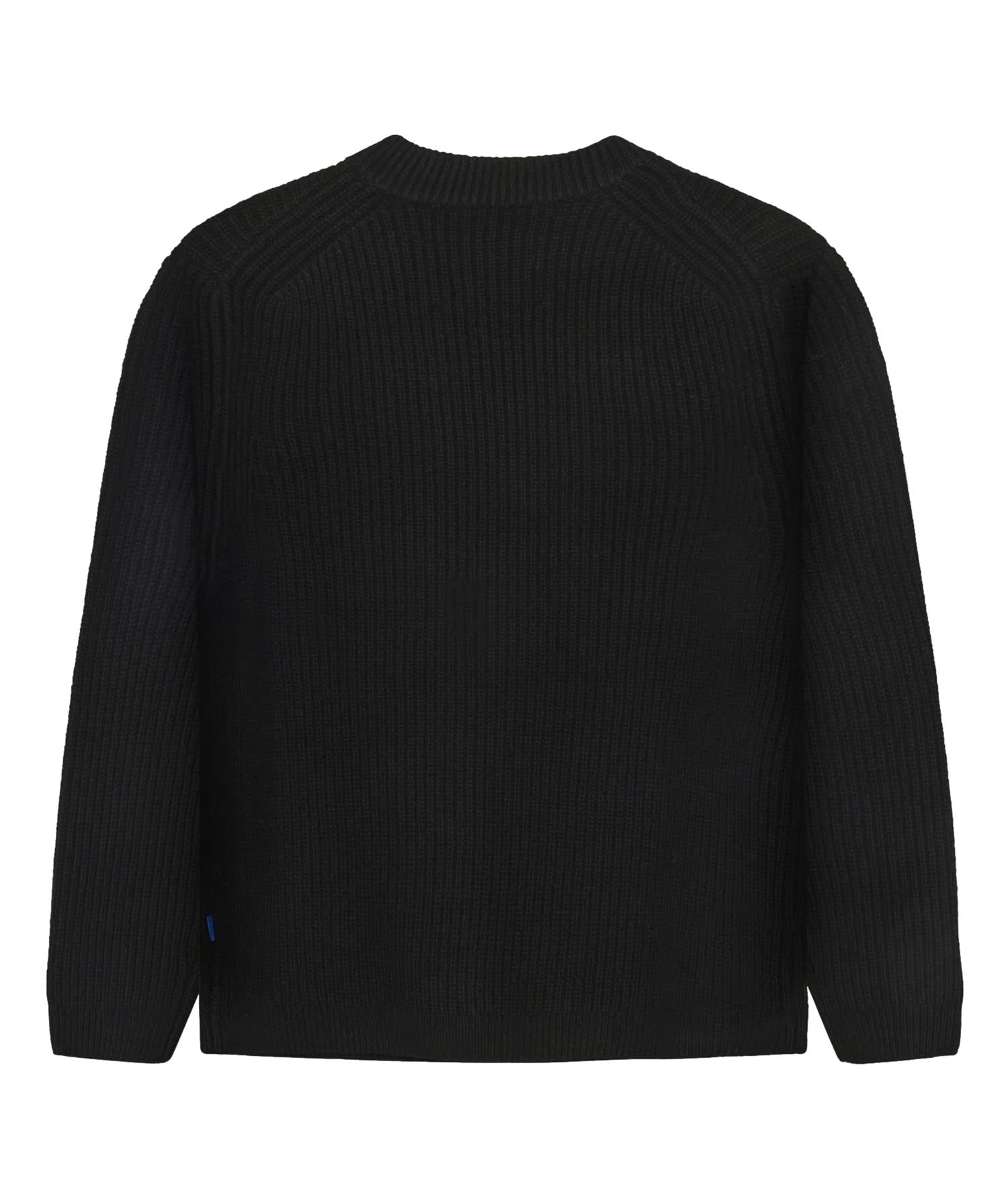 Garment Project Boxy Wool Knit Genser Sort
