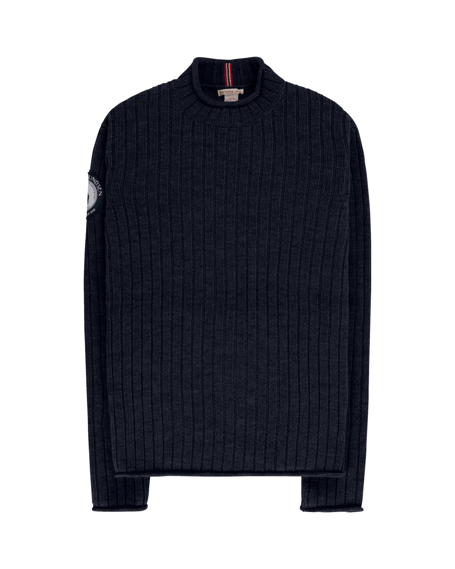 Amundsen Roalda Roll Neck Womens Genser Marine