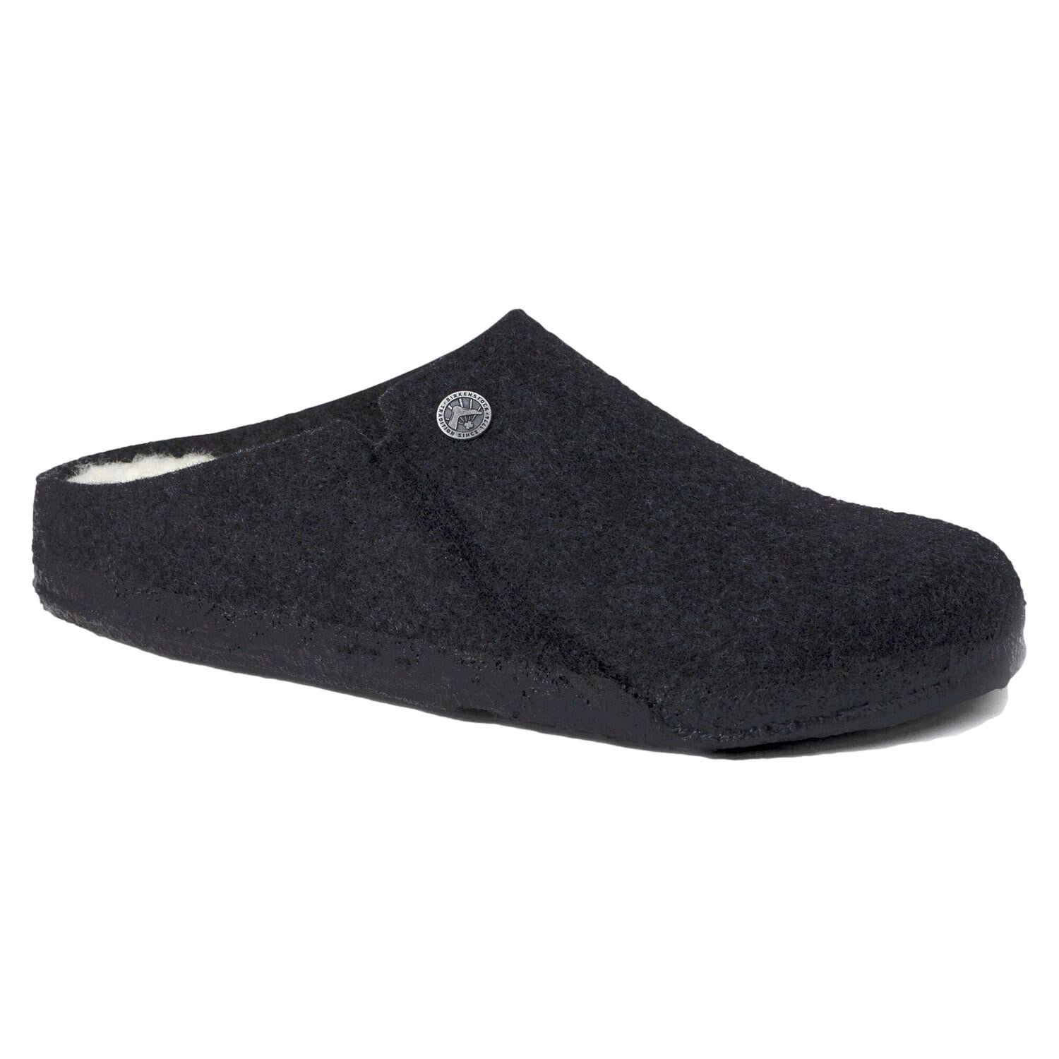 Birkenstock Zermatt Rivet wool felt Narrow Sko Sort - modostore.no