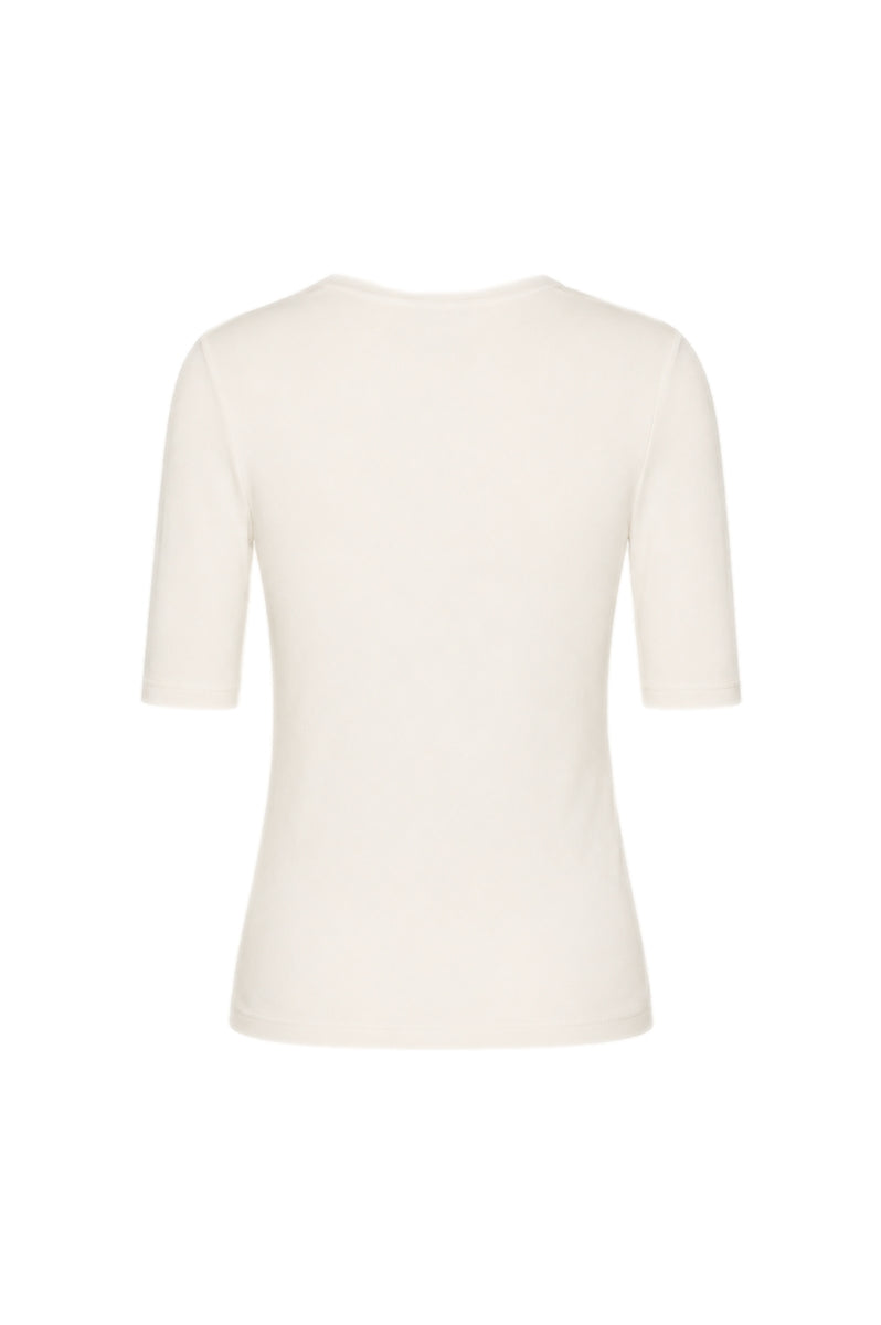 ROTATE Short Sleeve T-Shirt T-shirt Off-White
