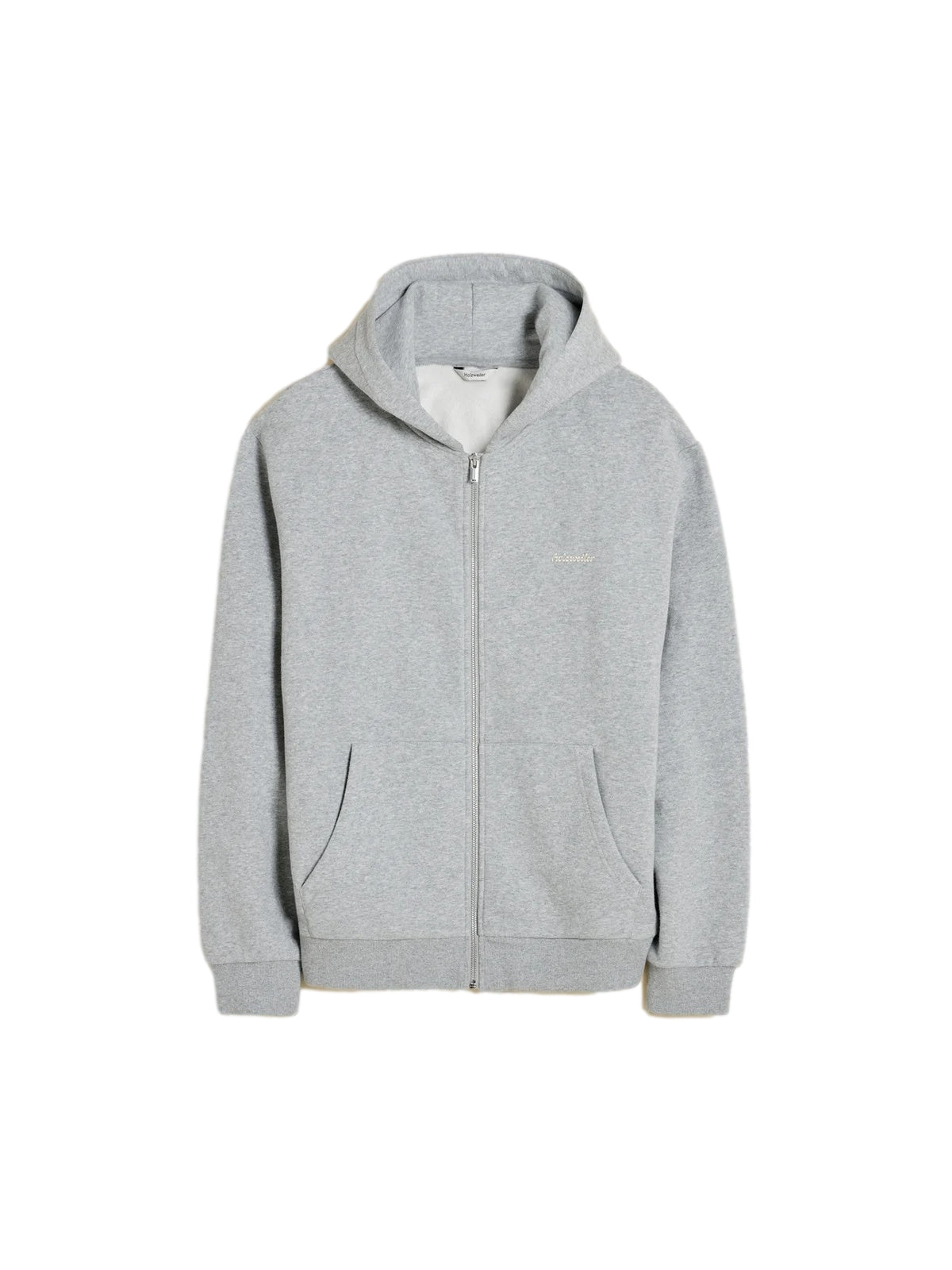 Holzweiler M Regular Zip Hoodie Hettejakke Grå - modostore.no