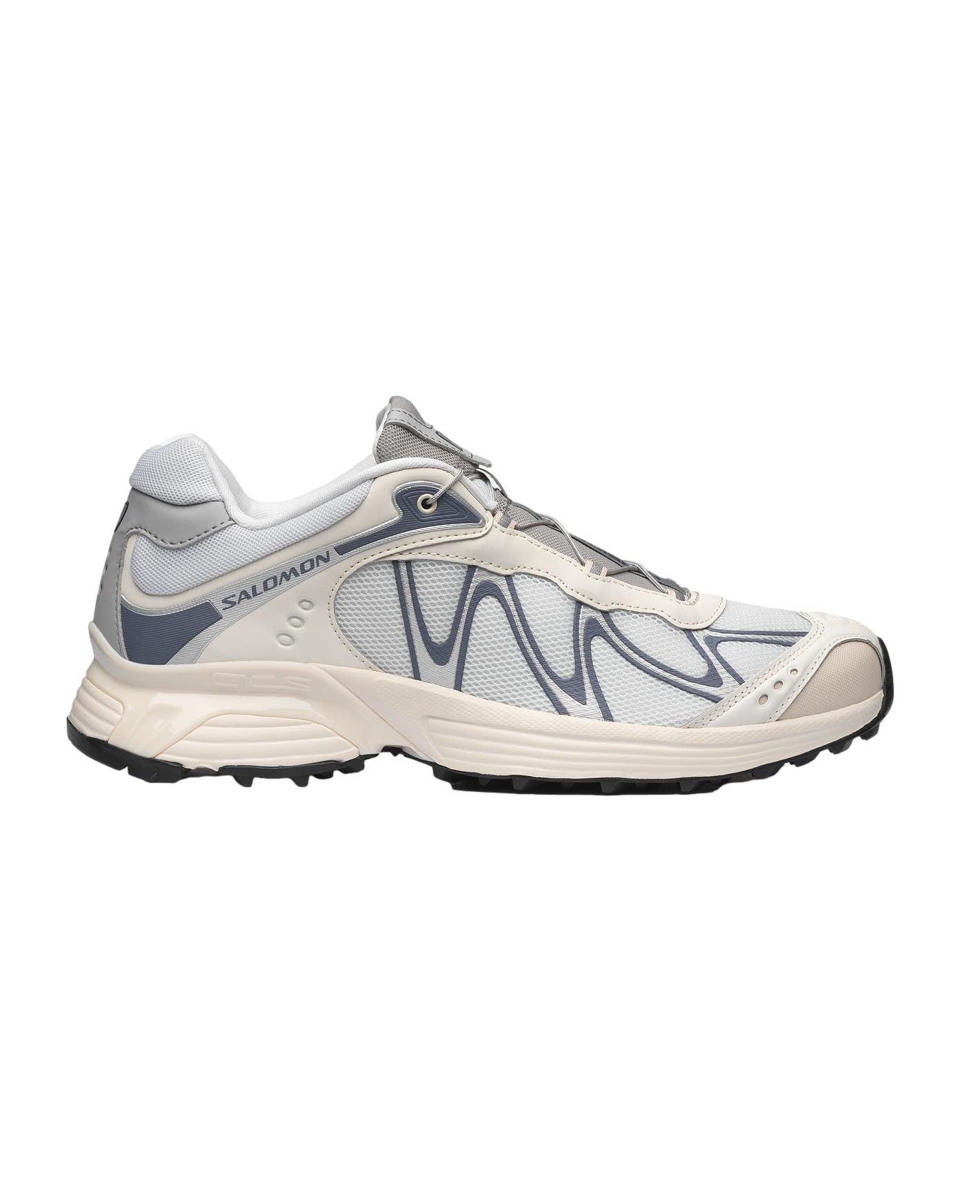 Salomon XT- Whisper Vanilla Ice/White/Grisaille Sko Hvit Og Blå