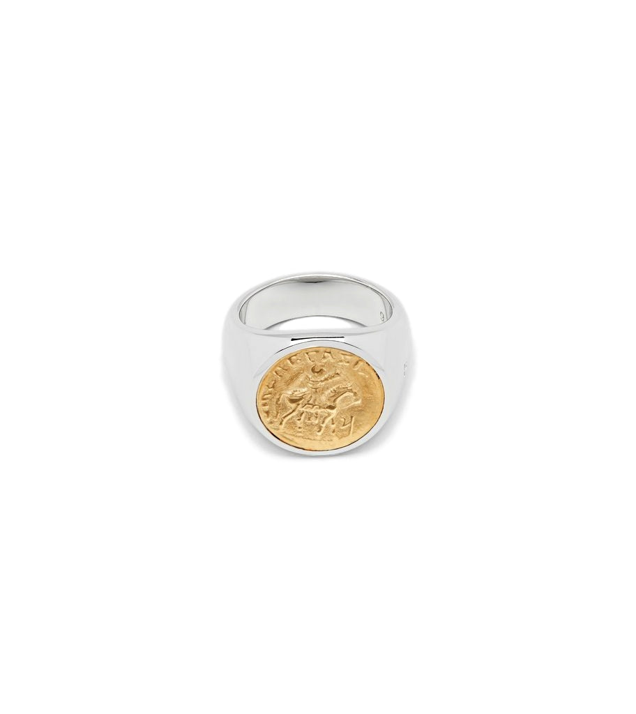 Tom Wood Coin Ring Gold Ring Sølv - modostore.no