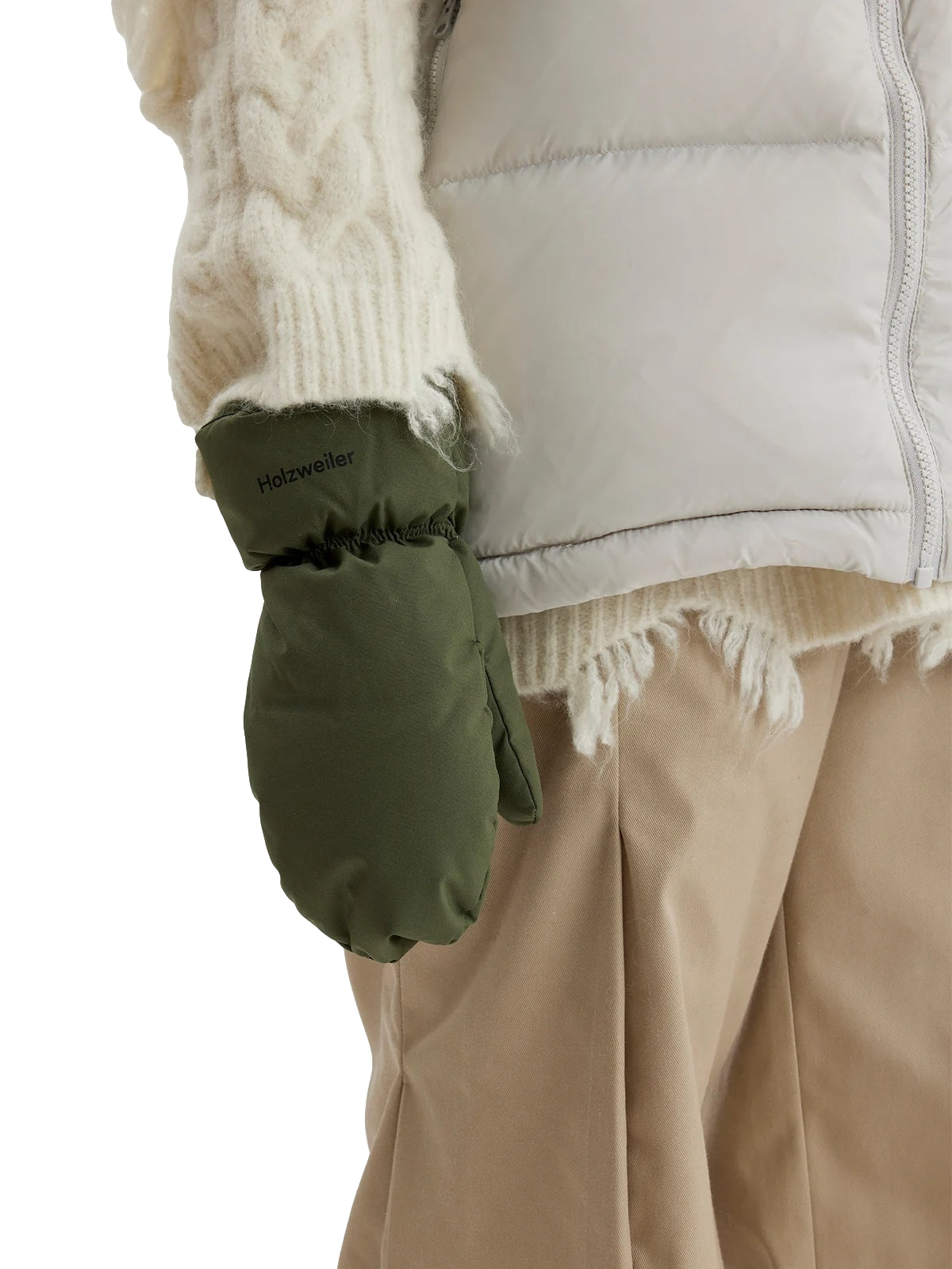 Holzweiler Slogen Bubble Mittens Votter Army - modostore.no