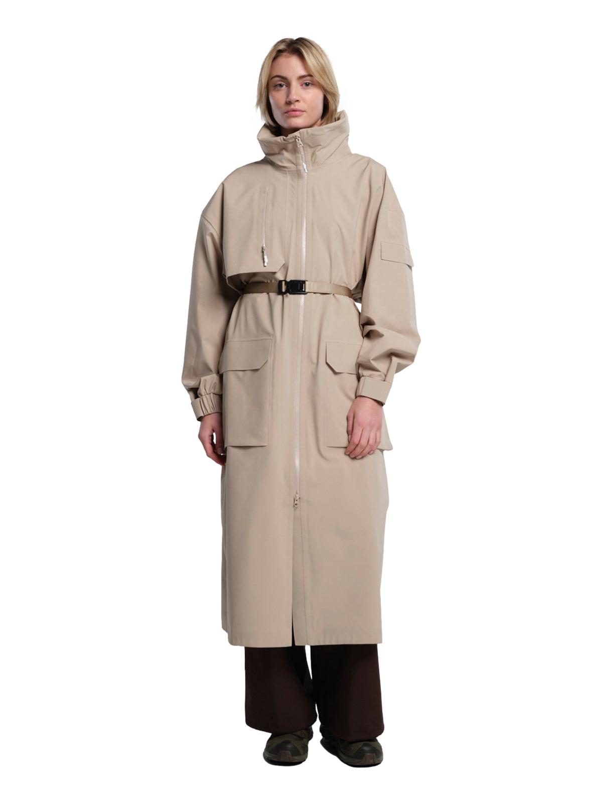 Blæst Klipra Coat Jakke Beige - modostore.no