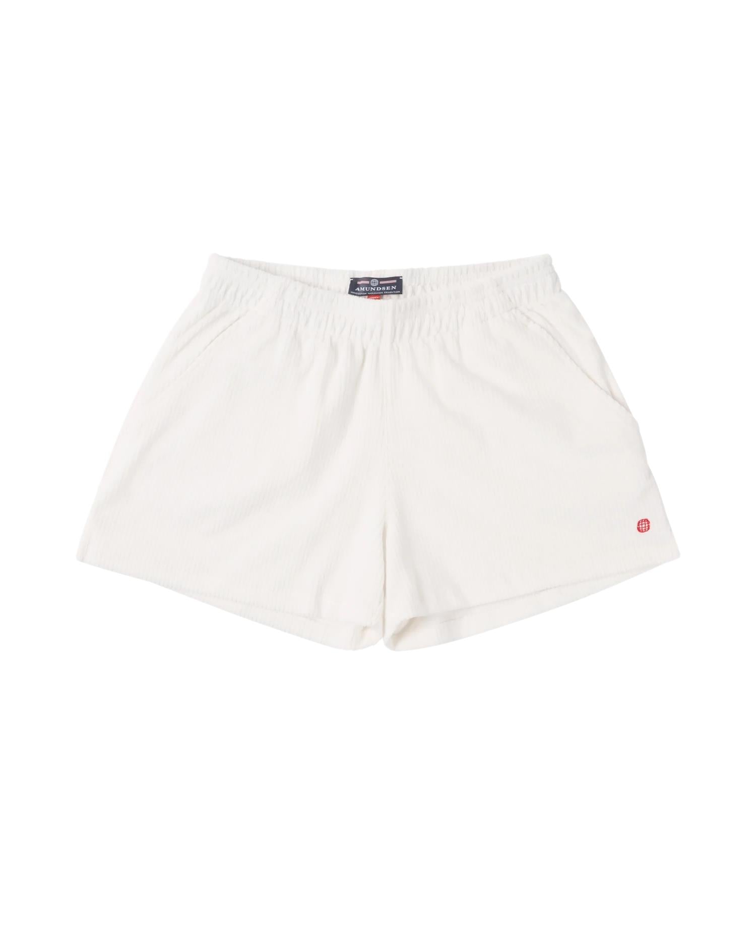Amundsen 4Incher Comfy Cord Shorts Womens Shorts Hvit