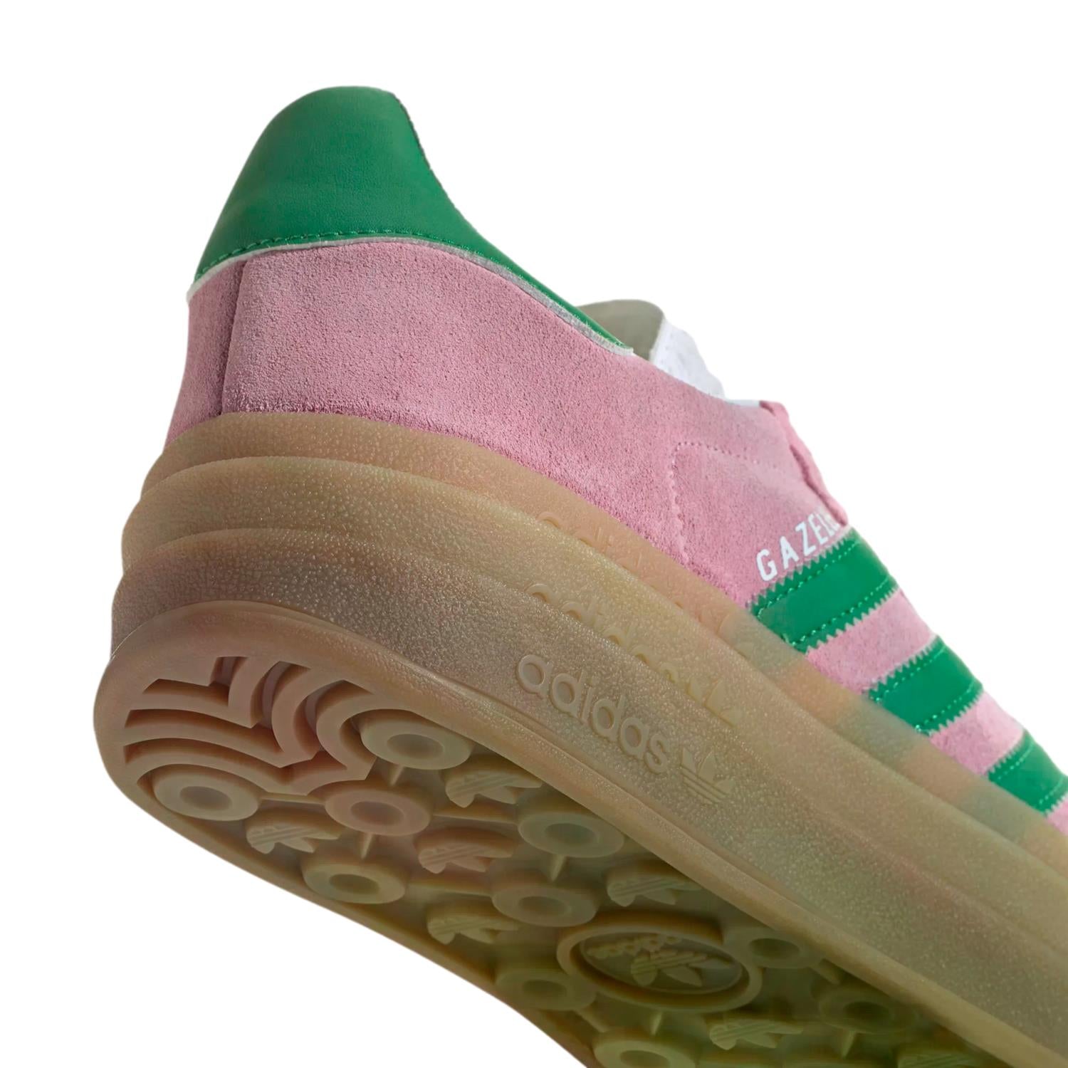 Adidas Gazelle Bold W Sko Rosa Og Grønn - modostore.no