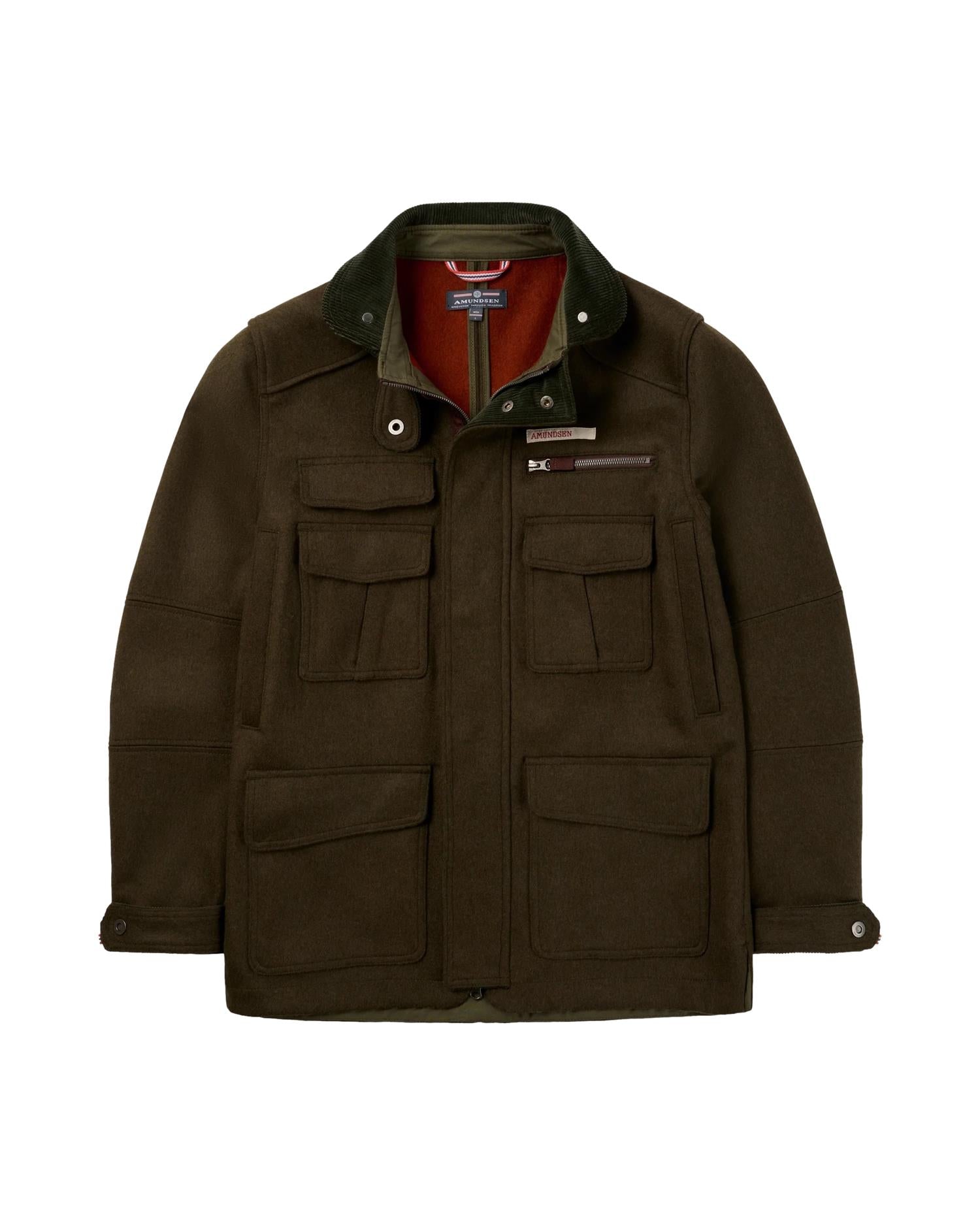 Amundsen Huntsman Jacket Mens Jakke Mørkegrønn