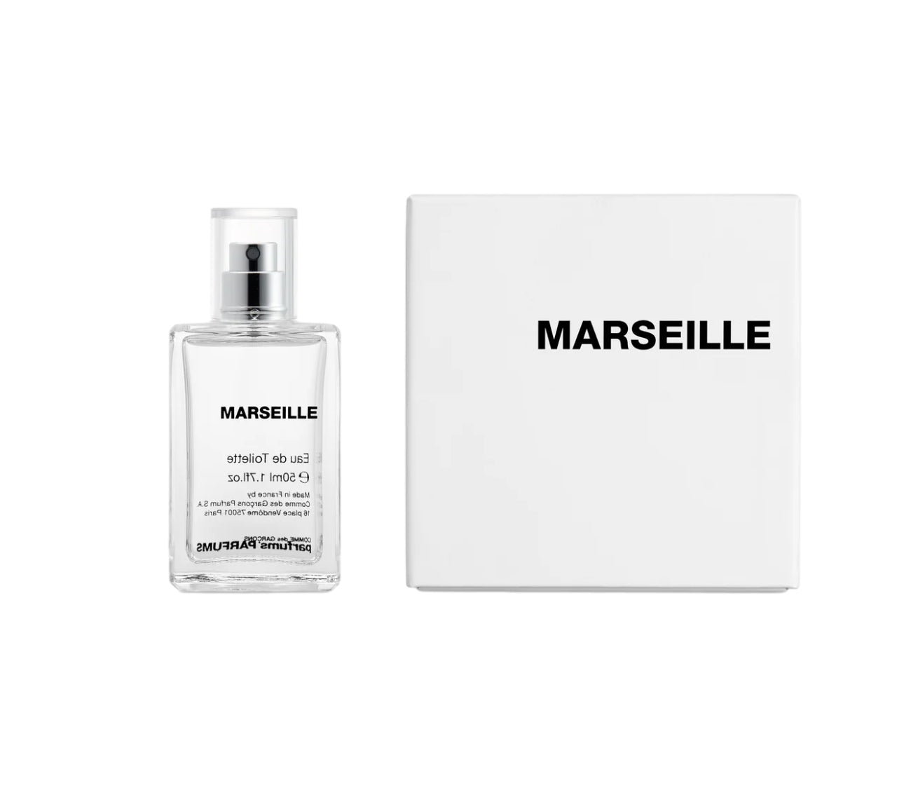 Comme des Garcons Parfums Marseille Eau De Toilette Parfyme Gjennomsiktig