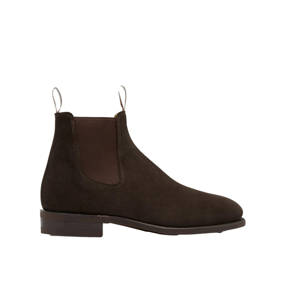 R.M. Williams Comfort Craftsman Boot Suede Chocolate Boots Mørkebrun