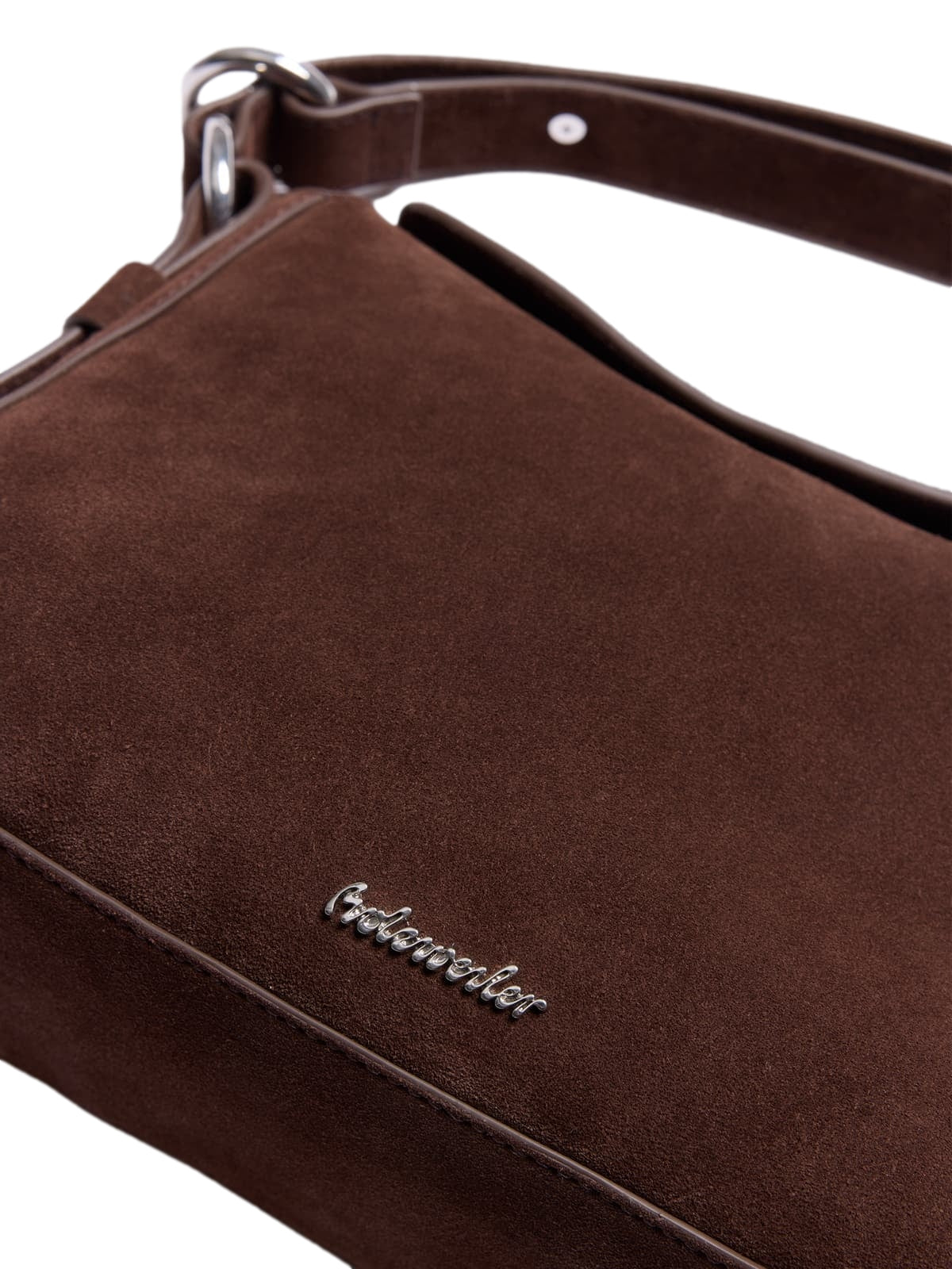 Holzweiler Bud Midi Suede Bag Veske Mørkebrun