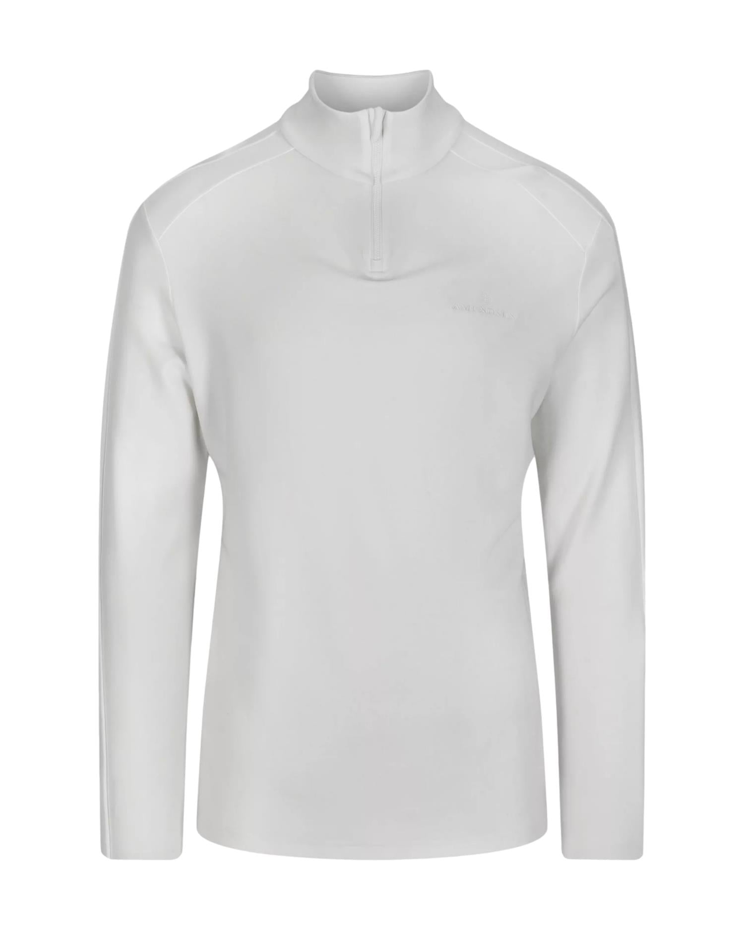 Amundsen 5mila Half Zip Mens Genser Hvit - modostore.no