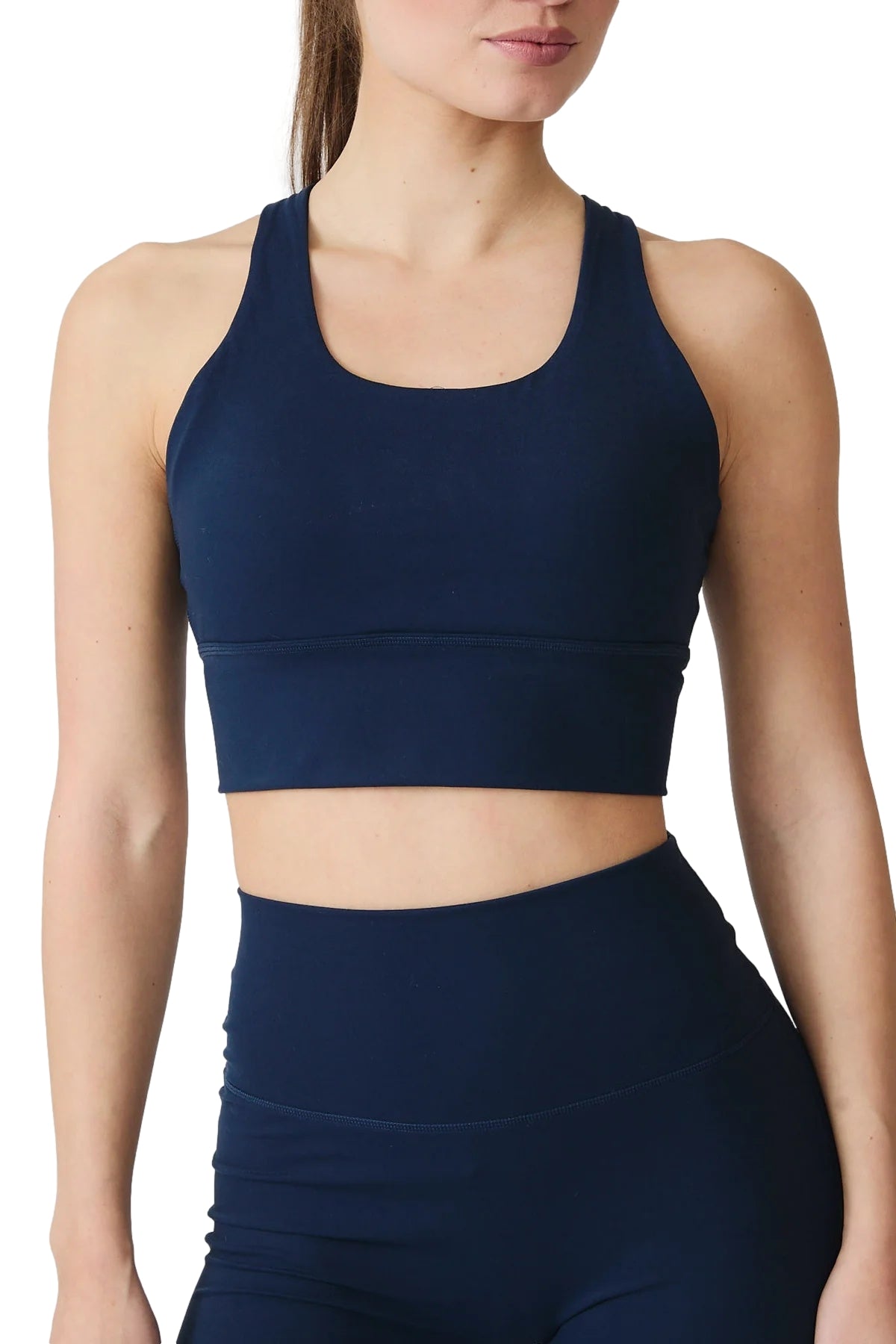 MCB Sportswear Strap Bra Topp Mørkeblå