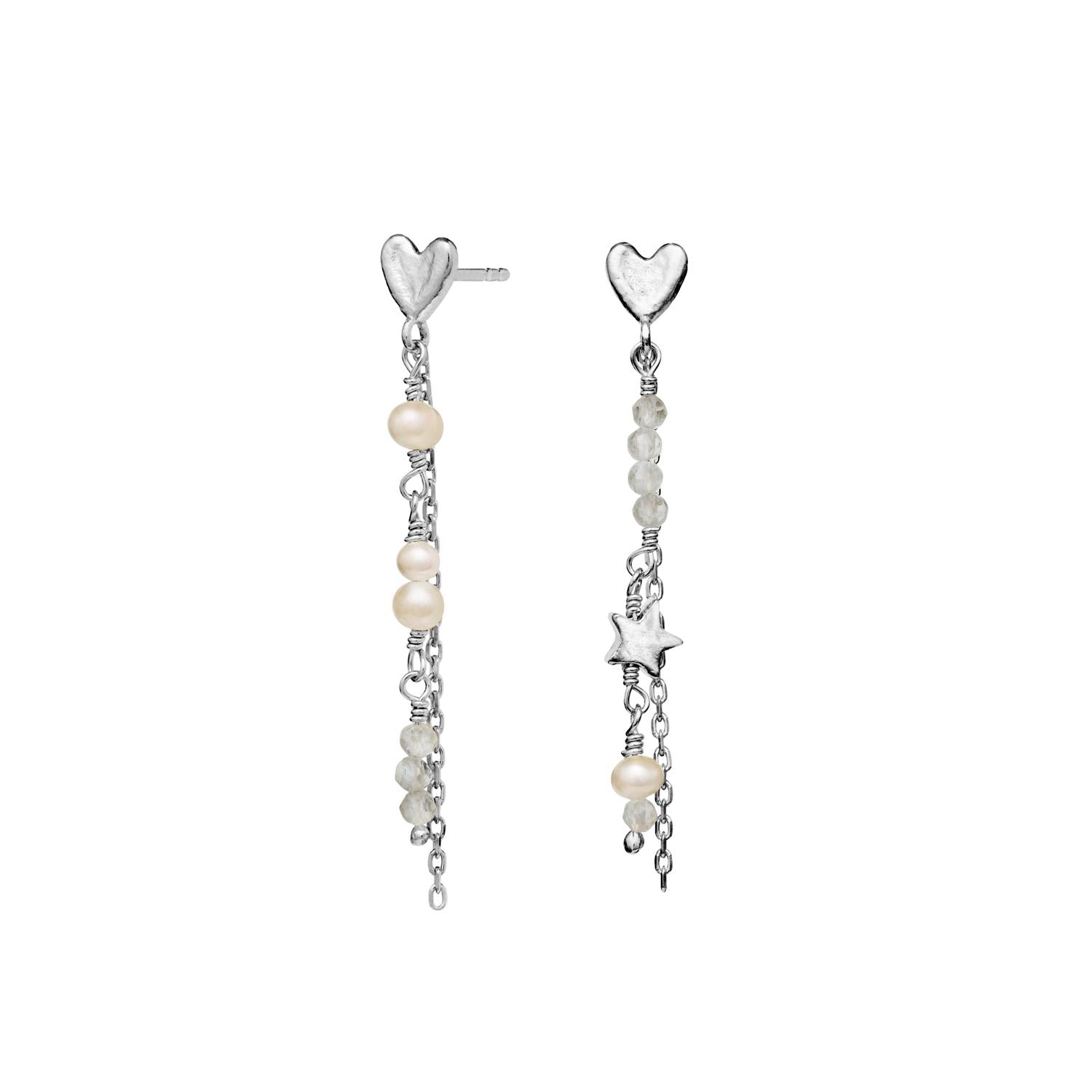 Maanesten Silma Earrings Øredobber Sølv - modostore.no