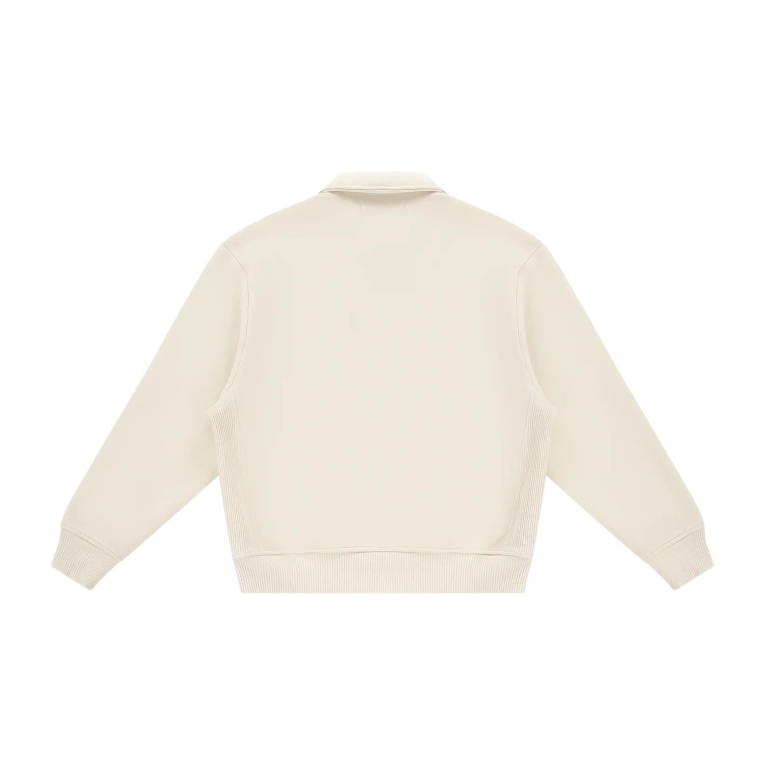 PAL Pre Game Half Zip Genser Off-White