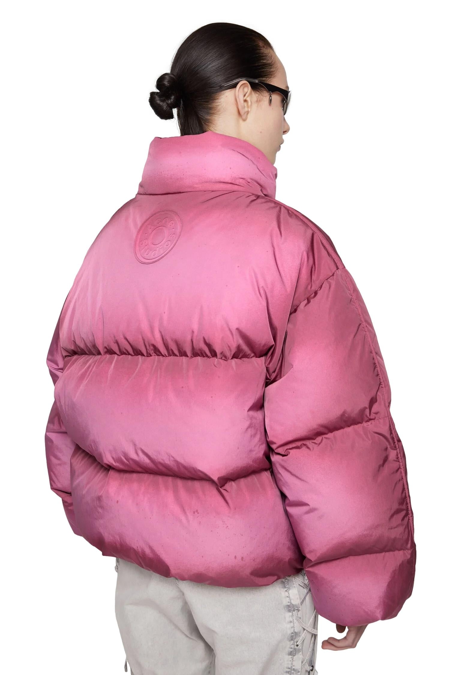 Acne Down Puffer Jacket Jakke Rosa - modostore.no