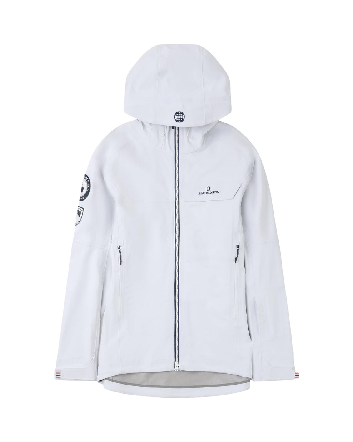 Amundsen Peak Jacket Mens White Jakke Hvit