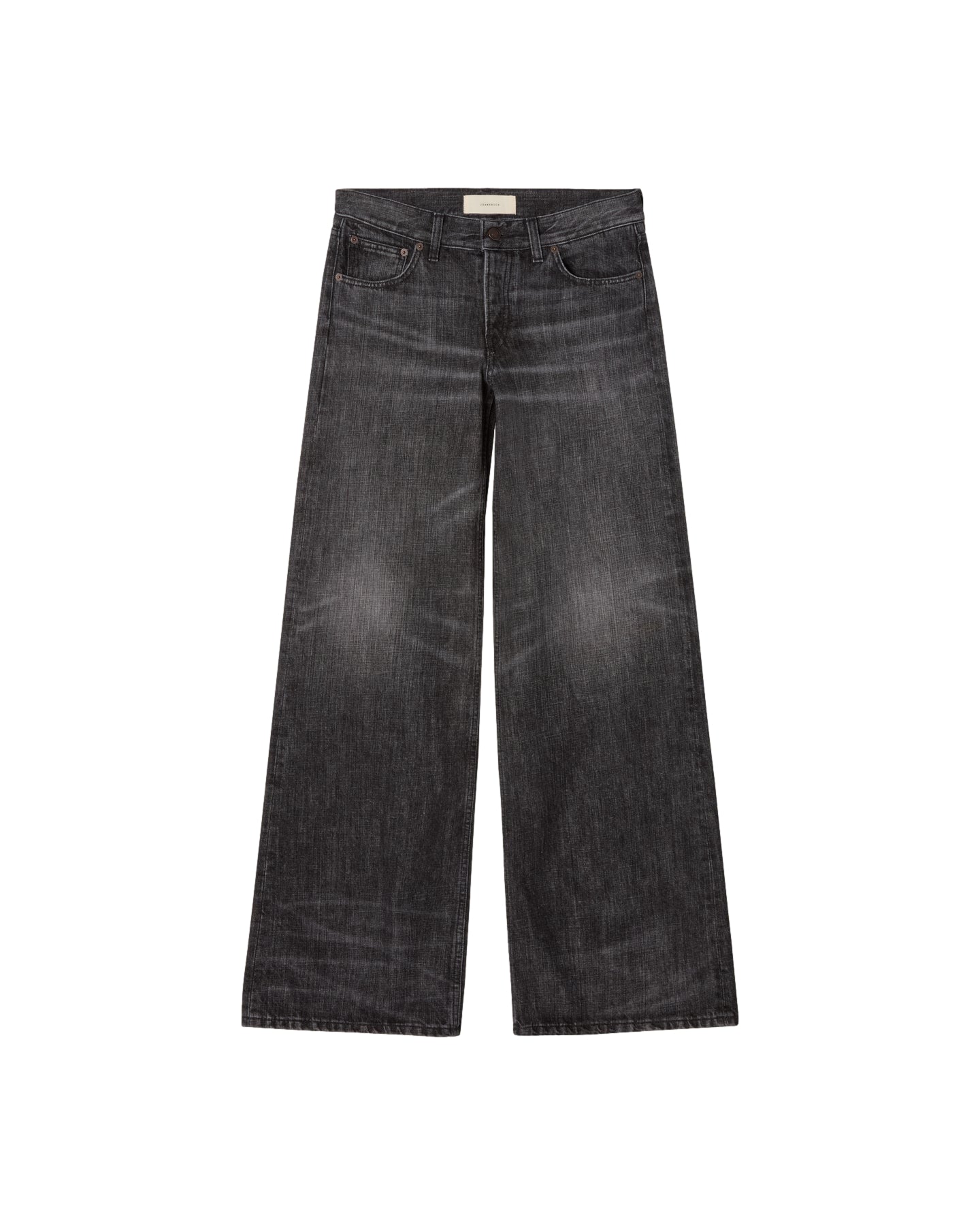 Jeanerica Kyoto Black Righe Jeans Vasket Sort