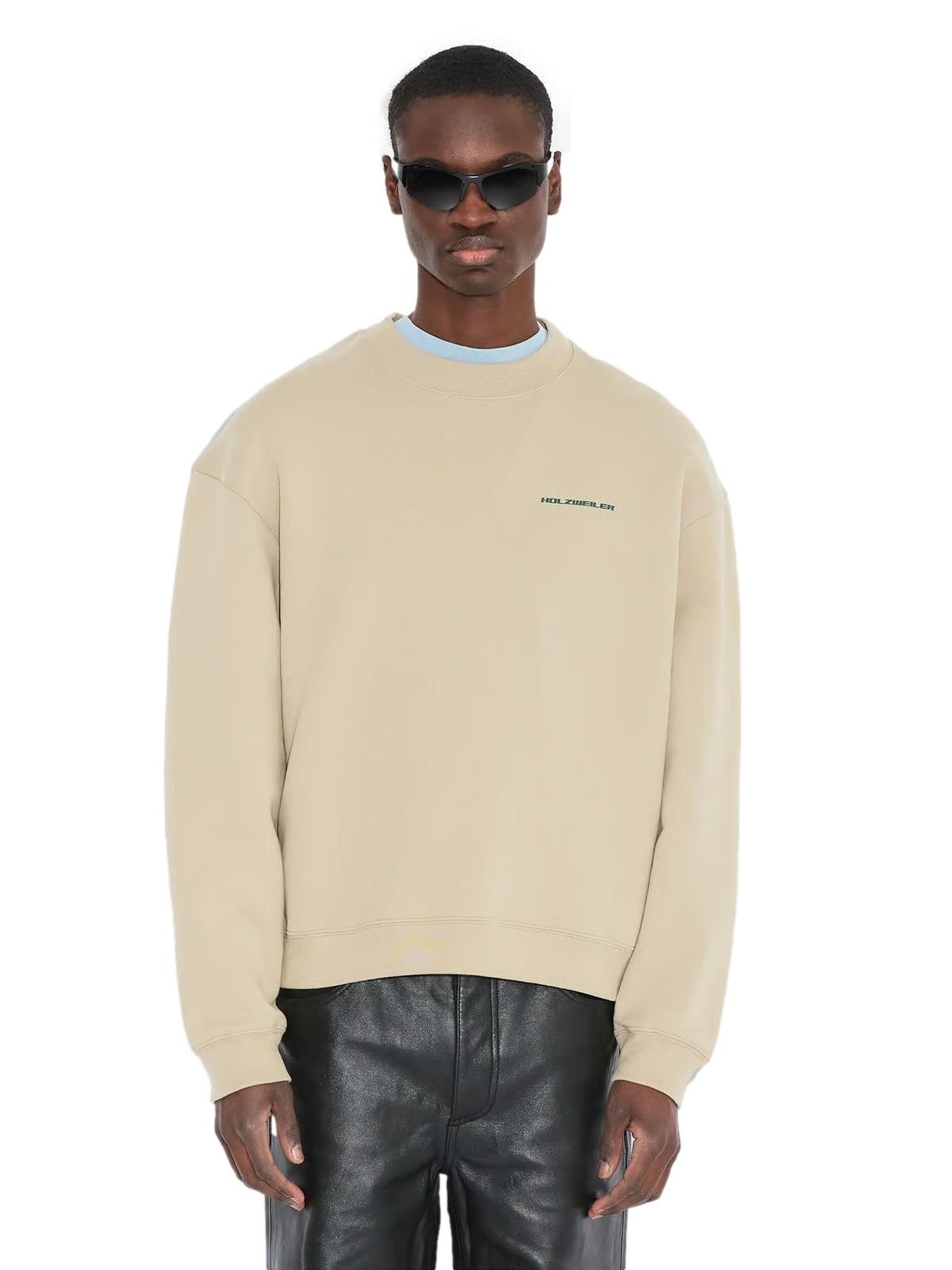 Holzweiler Ceremony Crew Genser Beige - modostore.no