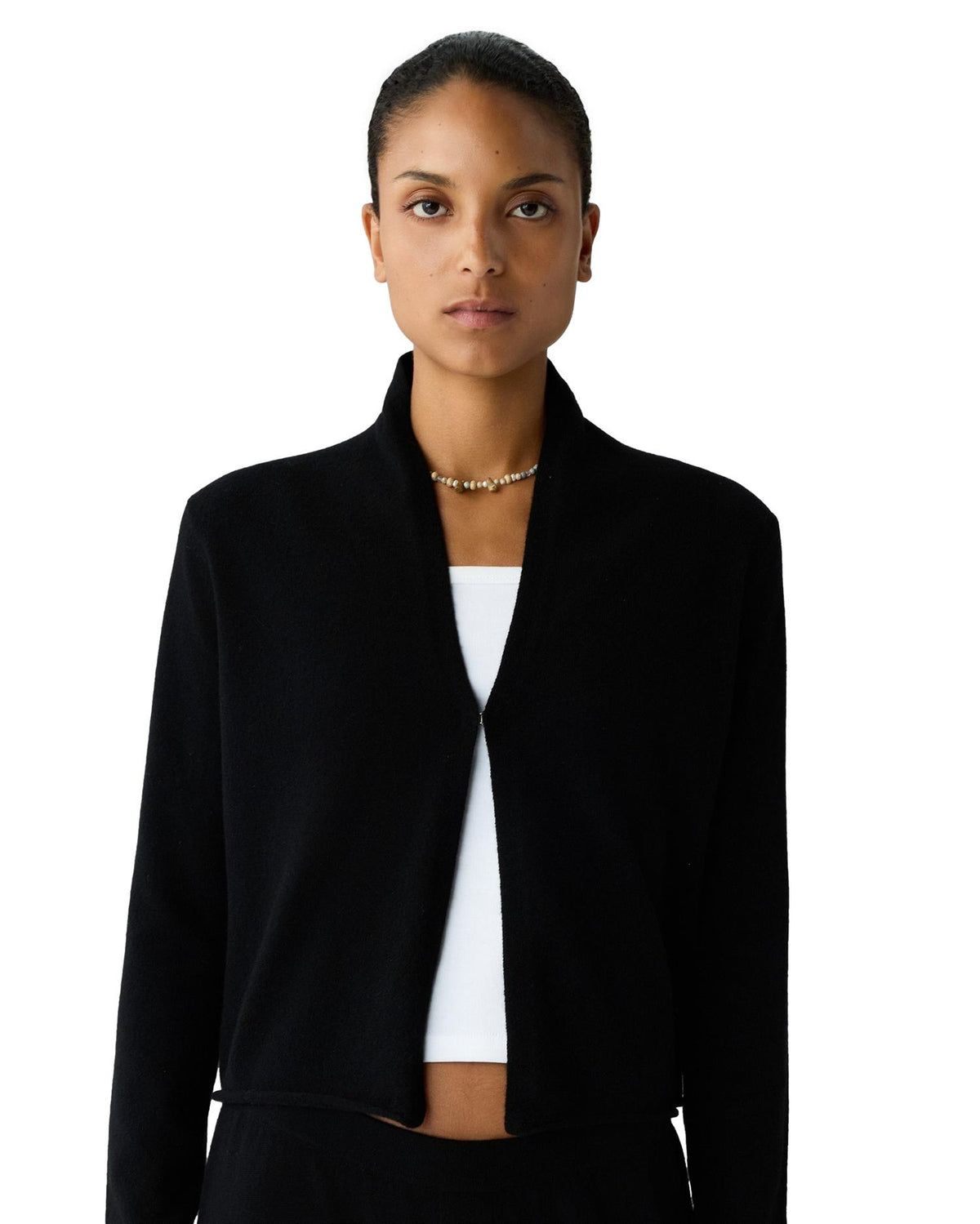 Guest In Residence Stealth Cardigan Black Cardigan Sort