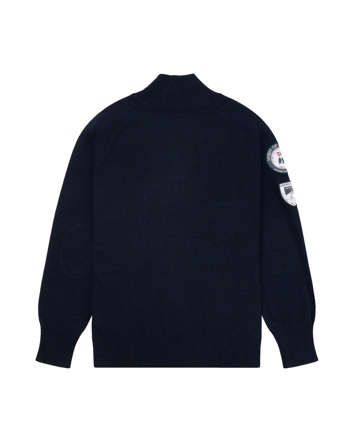 Amundsen Peak Half Zip Womens Genser Mørkeblå