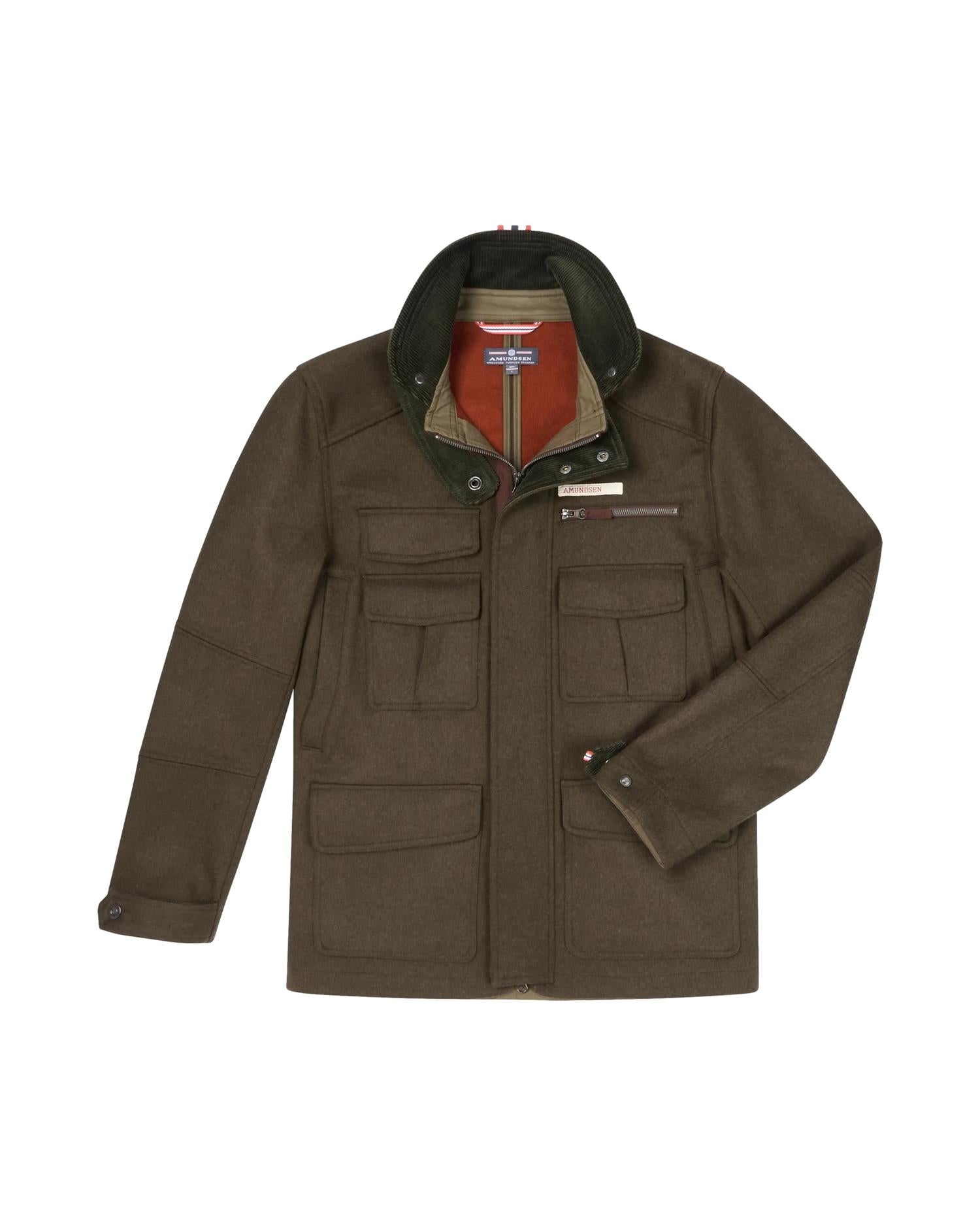 Amundsen Huntsman Jacket Mens Jakke Mørkegrønn