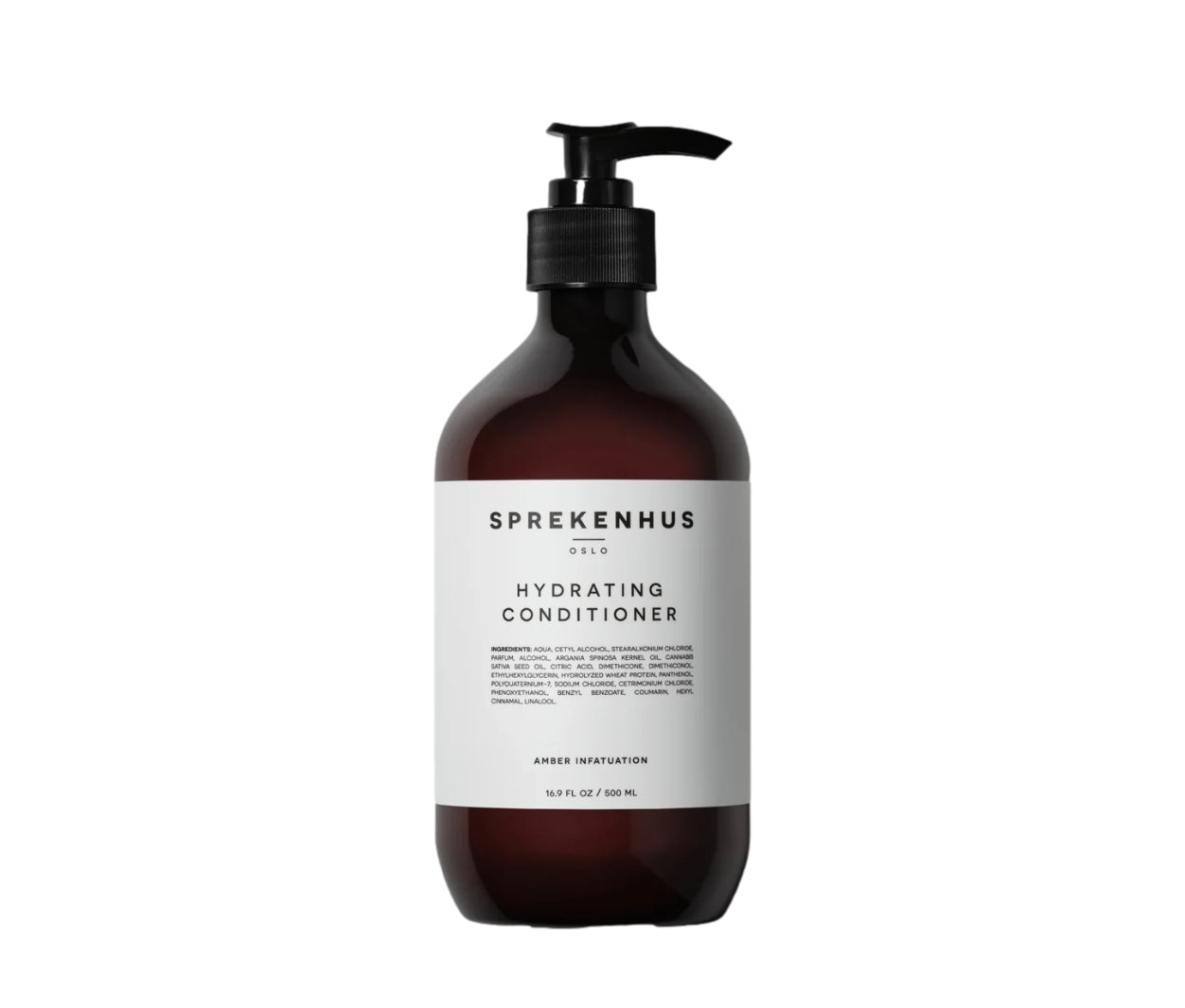 Sprekenhus Hydrating Conditioner 500ml - Amber Infatution Shampoo Gjennomsiktig