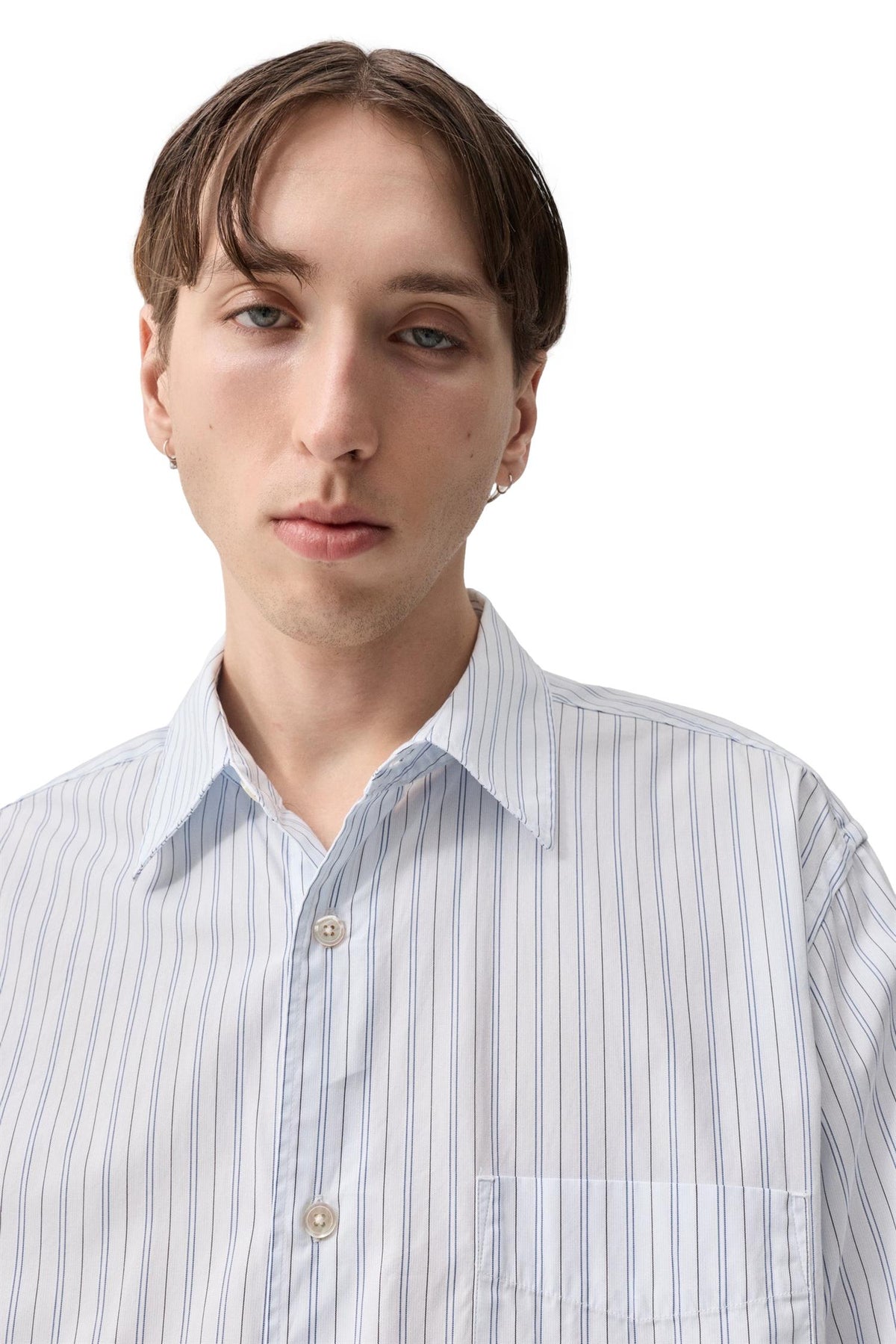 Livid Apt Shirt Skjorte Blå Striper