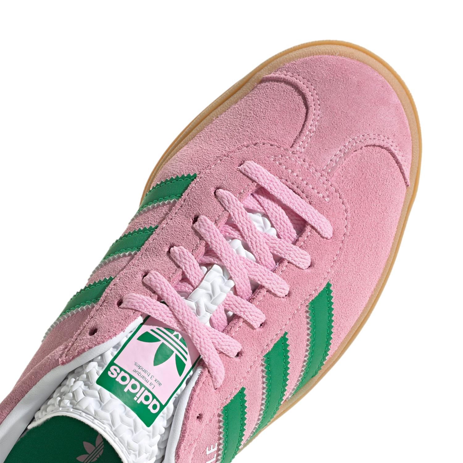 Adidas Gazelle Bold W Sko Rosa Og Grønn - modostore.no