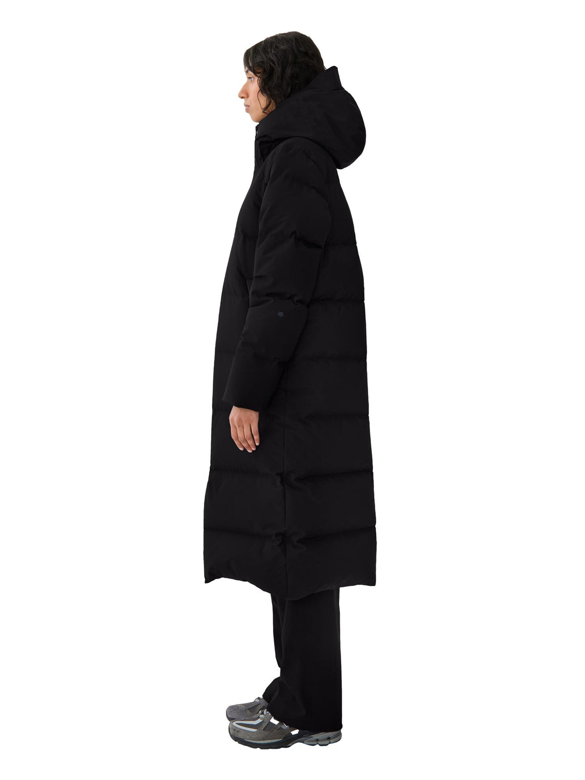 Blæst Innvik Down Coat Black Jakke Sort