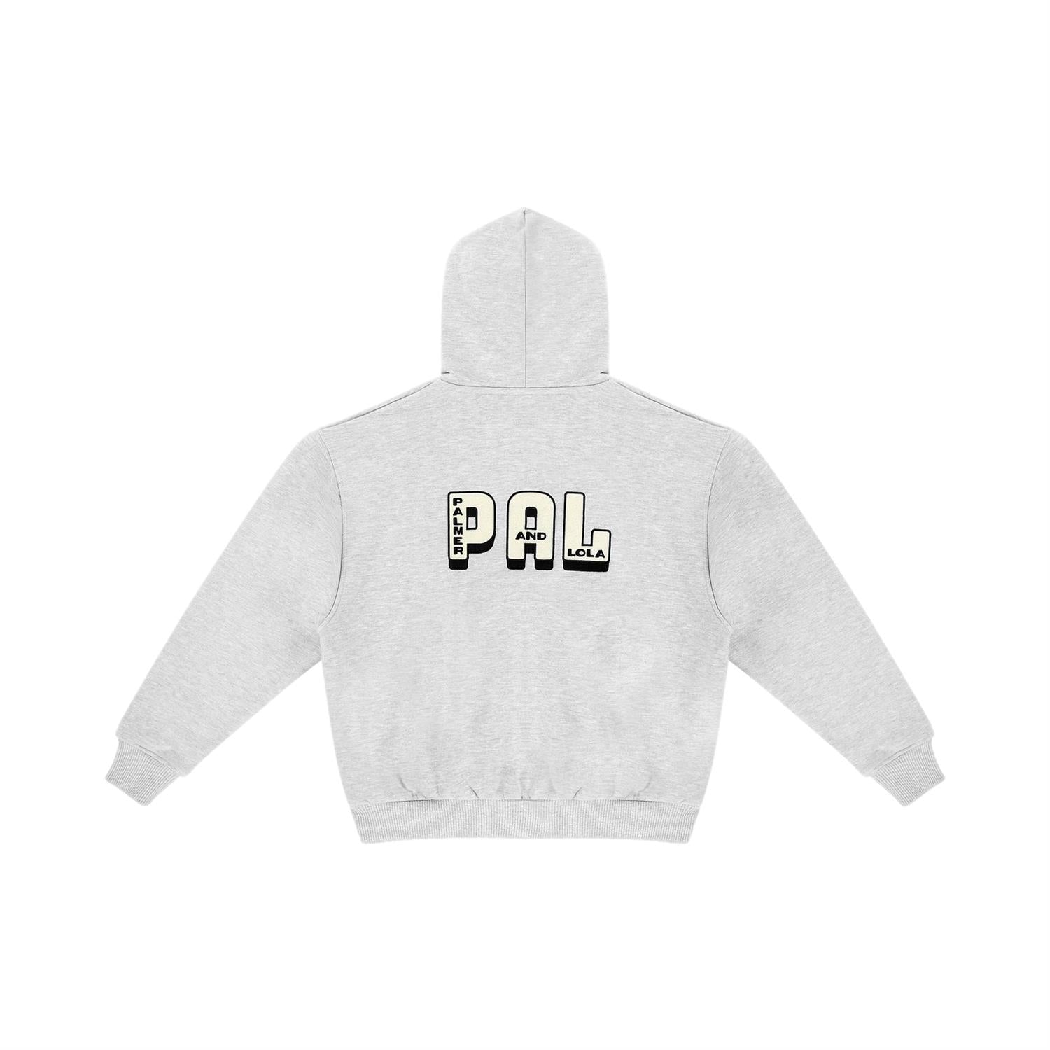 PAL Hit And Run Full Zip Hoody Hettejakke Lys Grå Melert - modostore.no