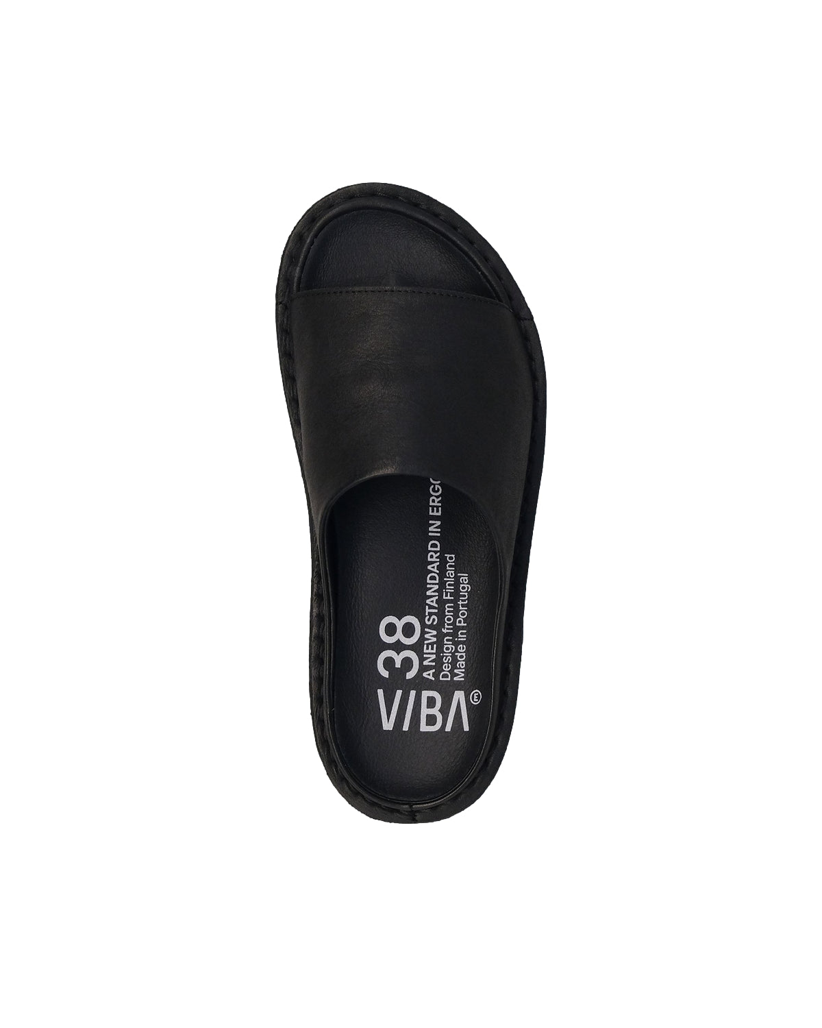 VIBAe Saint Tropez Preto Black Sko Sort