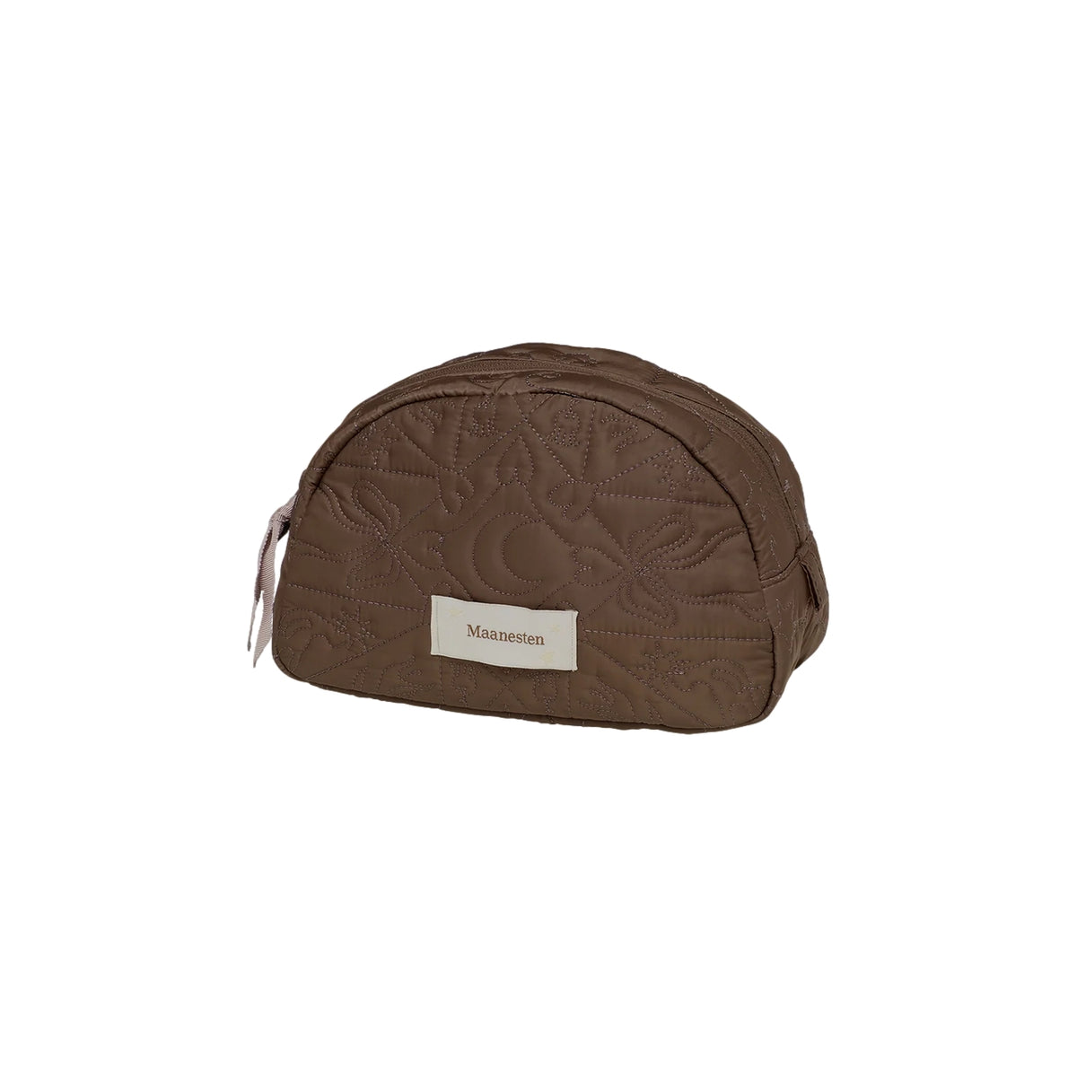 Maanesten Makeup Bag Medium Brown Toalettmappe Brun
