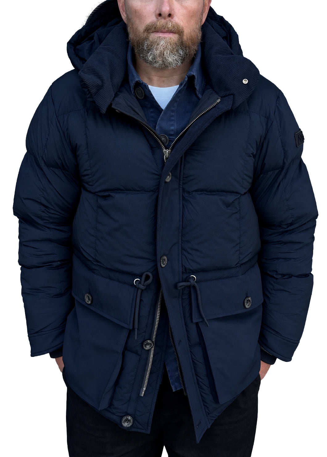 AYEN Himalayan Heritage Down Jacket Jakke Navy