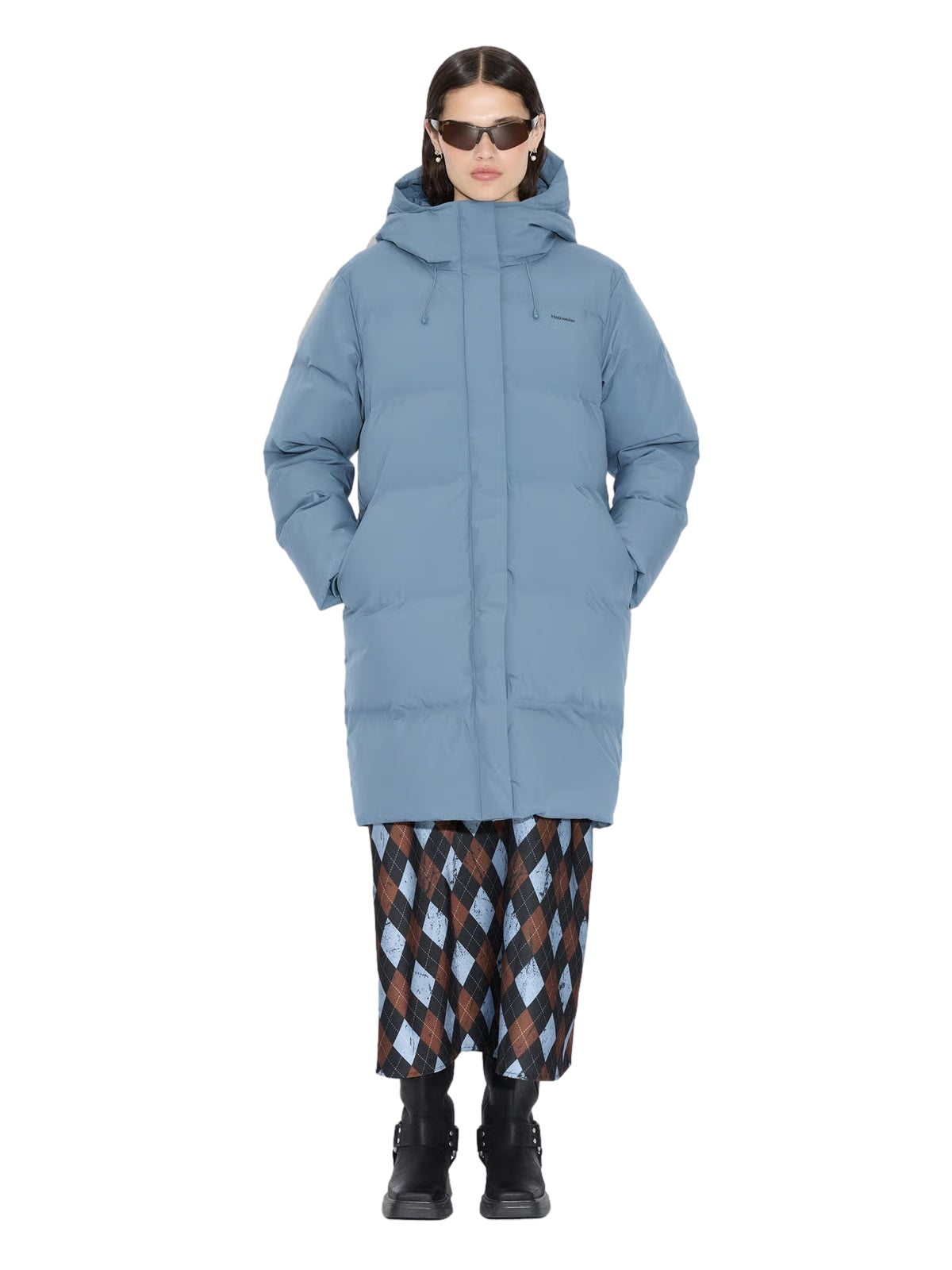 Holzweiler Loen Down Jacket Blue Aqua Jakke Blå
