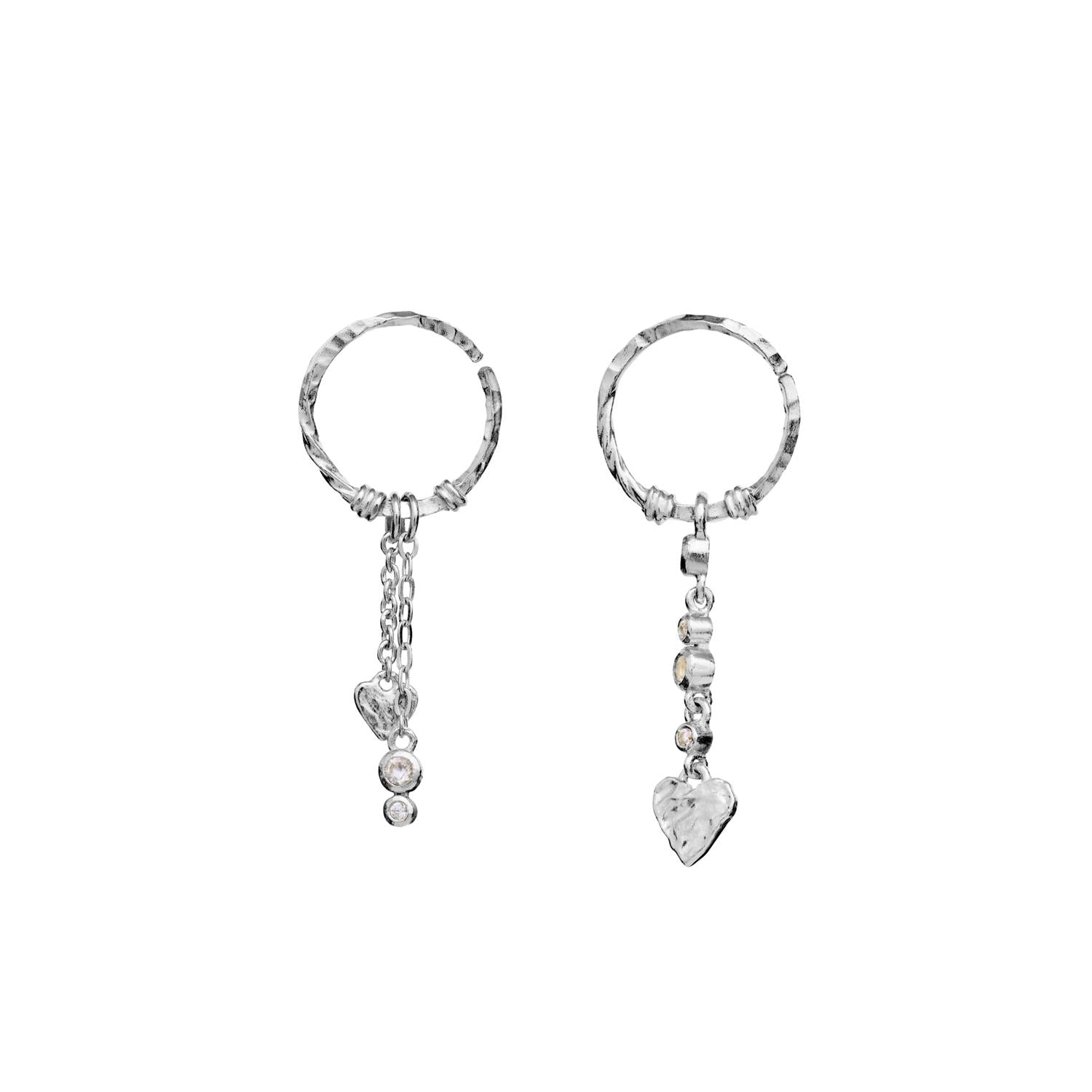 Maanesten Nemy Earrings Øredobber Sølv - modostore.no